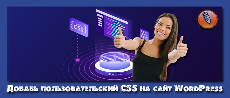 пользовательский css