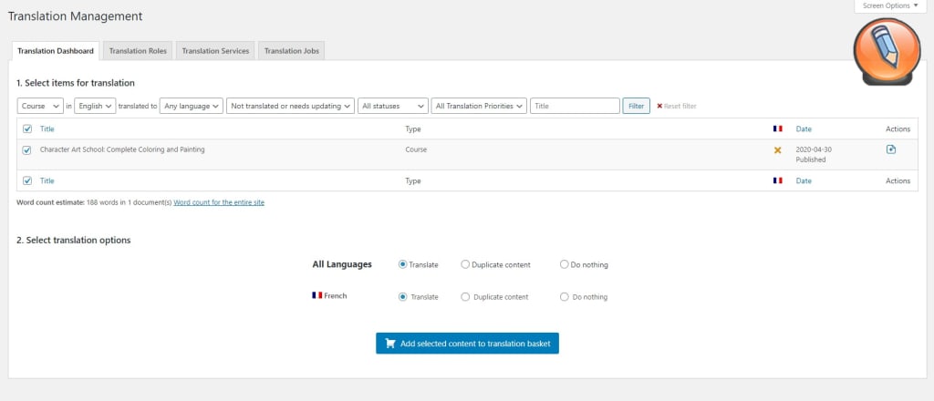 Translation Management