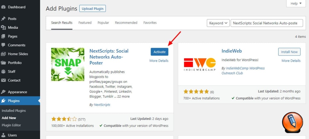 activate nextscripts besplatnyy trafik na sayt