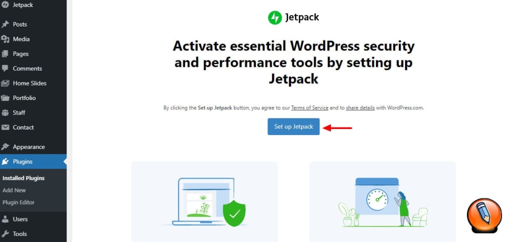 setup jetpack besplatnyy trafik na sayt