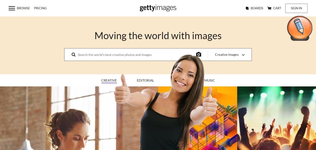 iskat po foto na getty images