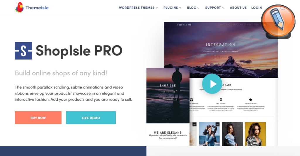 лучшие темы woocommerce shopIsle pro