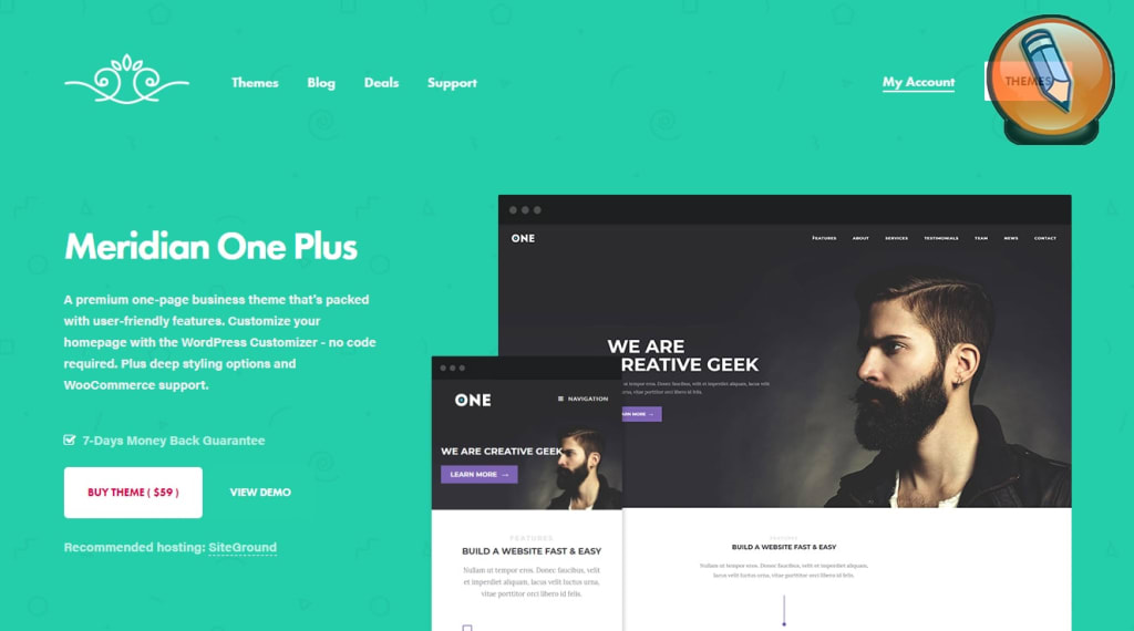 лучшие темы woocommerce meridian one plus