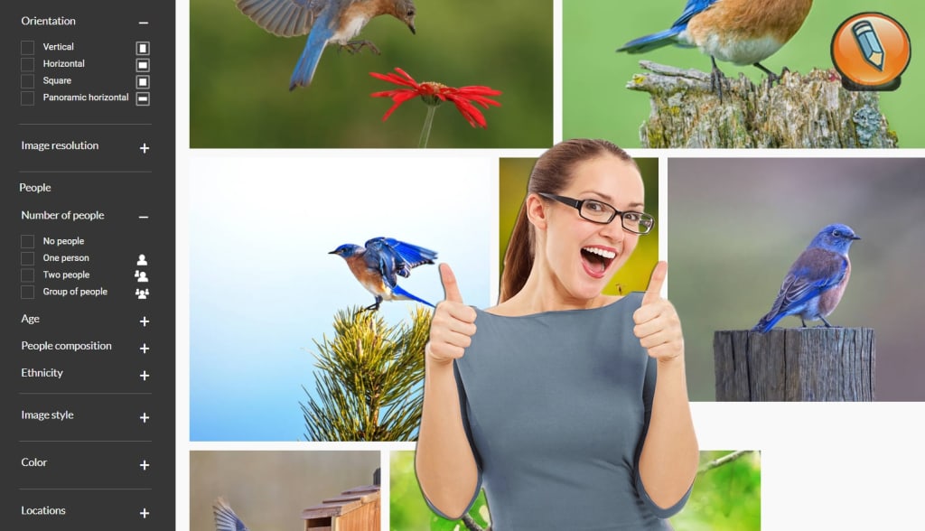 getty images search filters