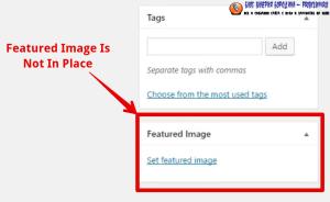 How to fix common image issues in WordPress Featured Image Isnt In Place