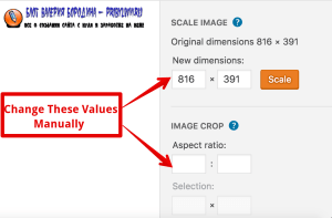 How To Edit Image In Library change these values manually
