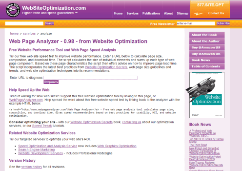 WebPage Analyzer