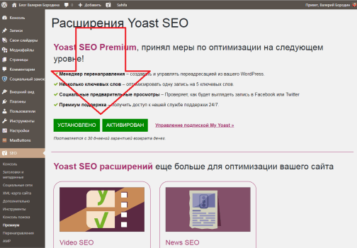 Yoast Premium
