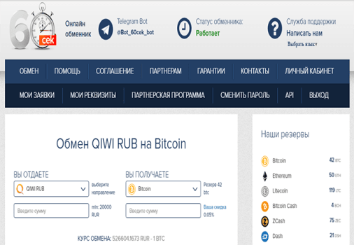 из рублей в биткоины