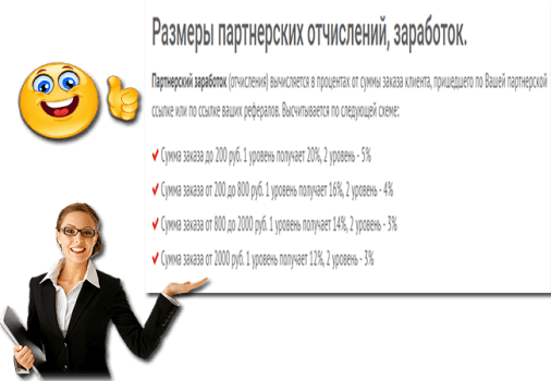 заработок на сервисе