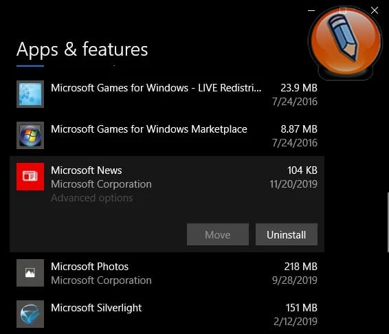 найти приложение