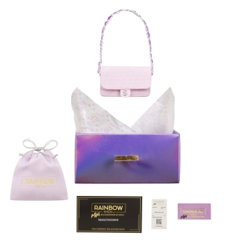 Accessorize rainbow bag hotsell