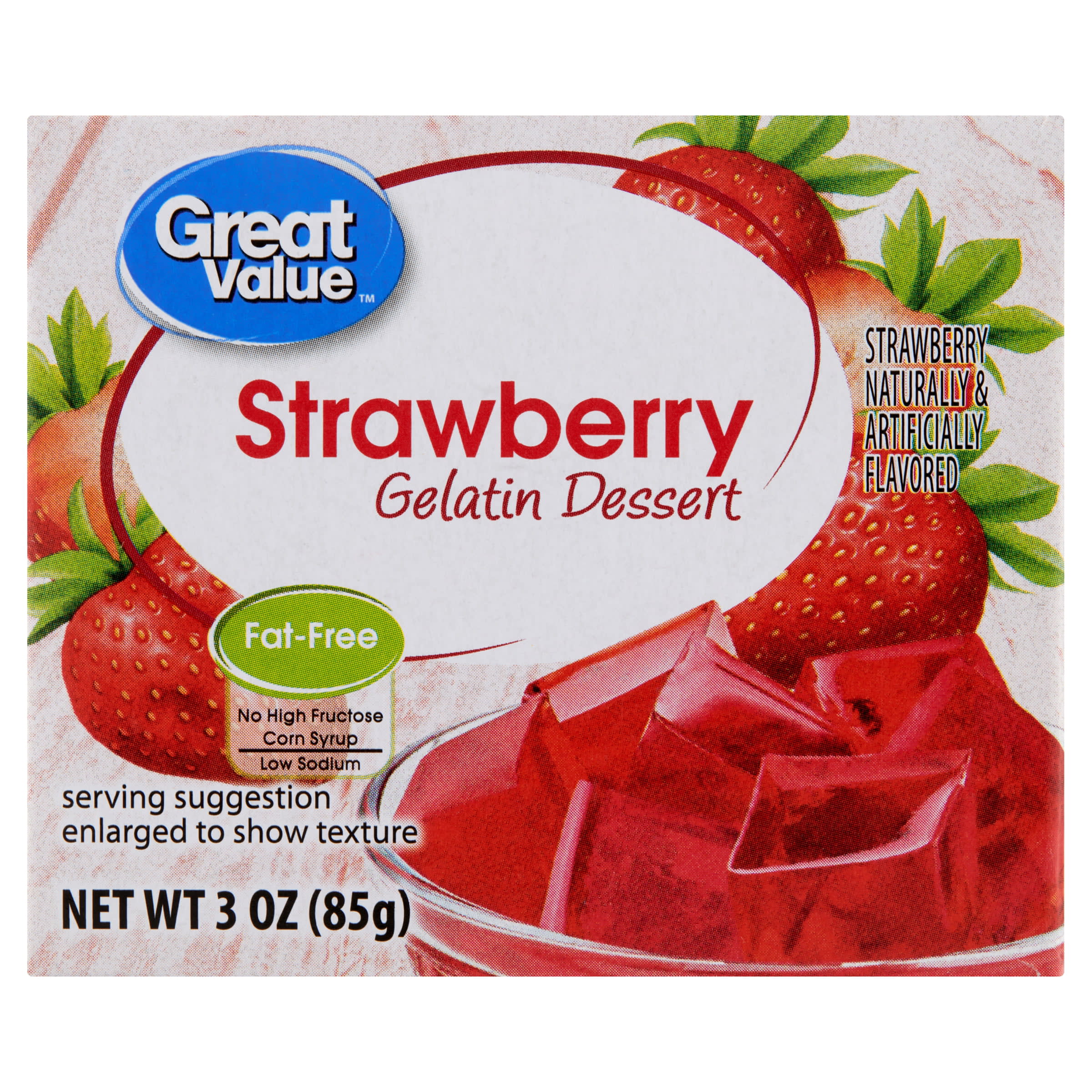 Great Value Orange Gelatin Dessert, 3 oz DroneUp Delivery
