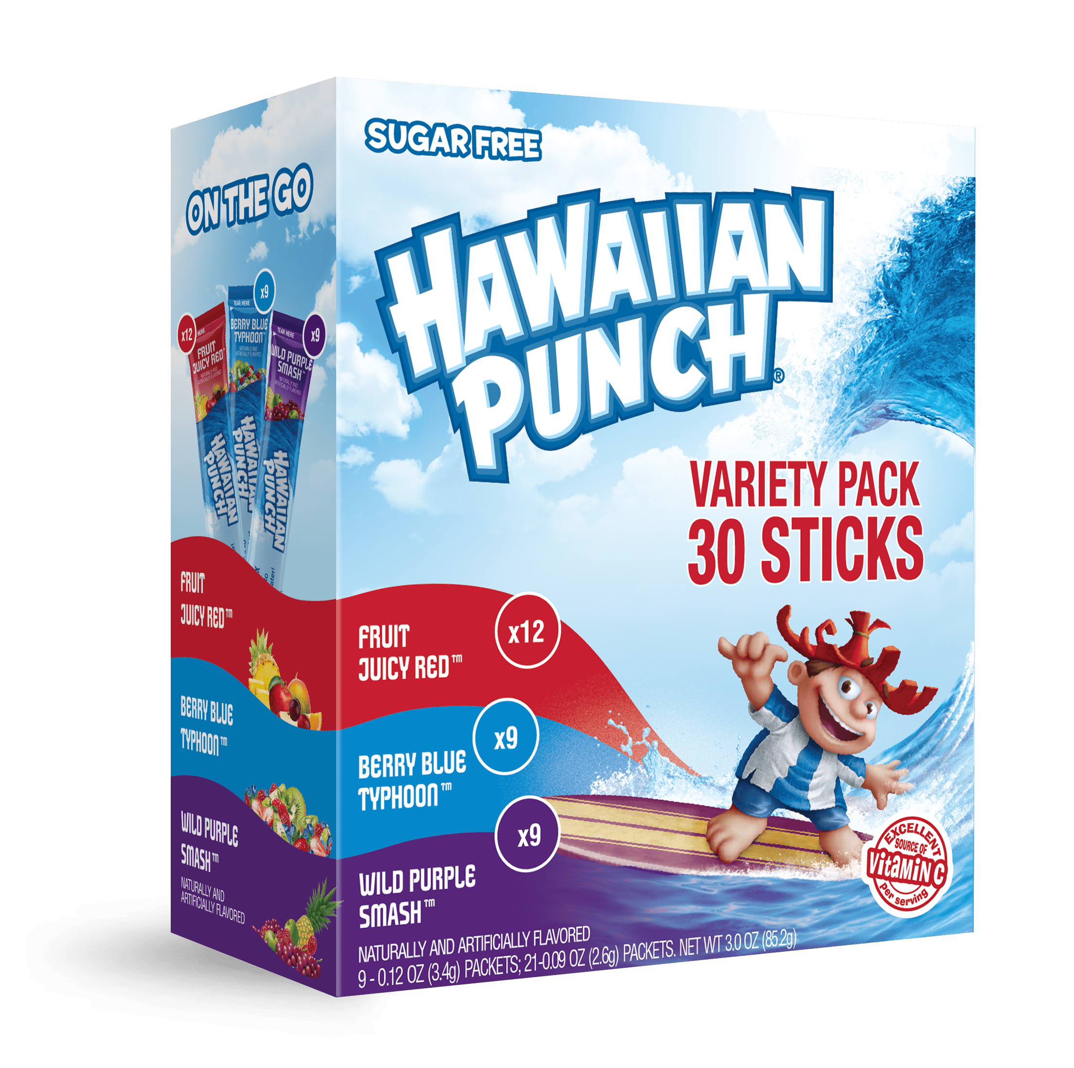 Hawaiian Punch Fruit Juicy Red, Fruit Punch Juice Drink, 10 fl oz bottles,  6 pack - DroneUp Delivery