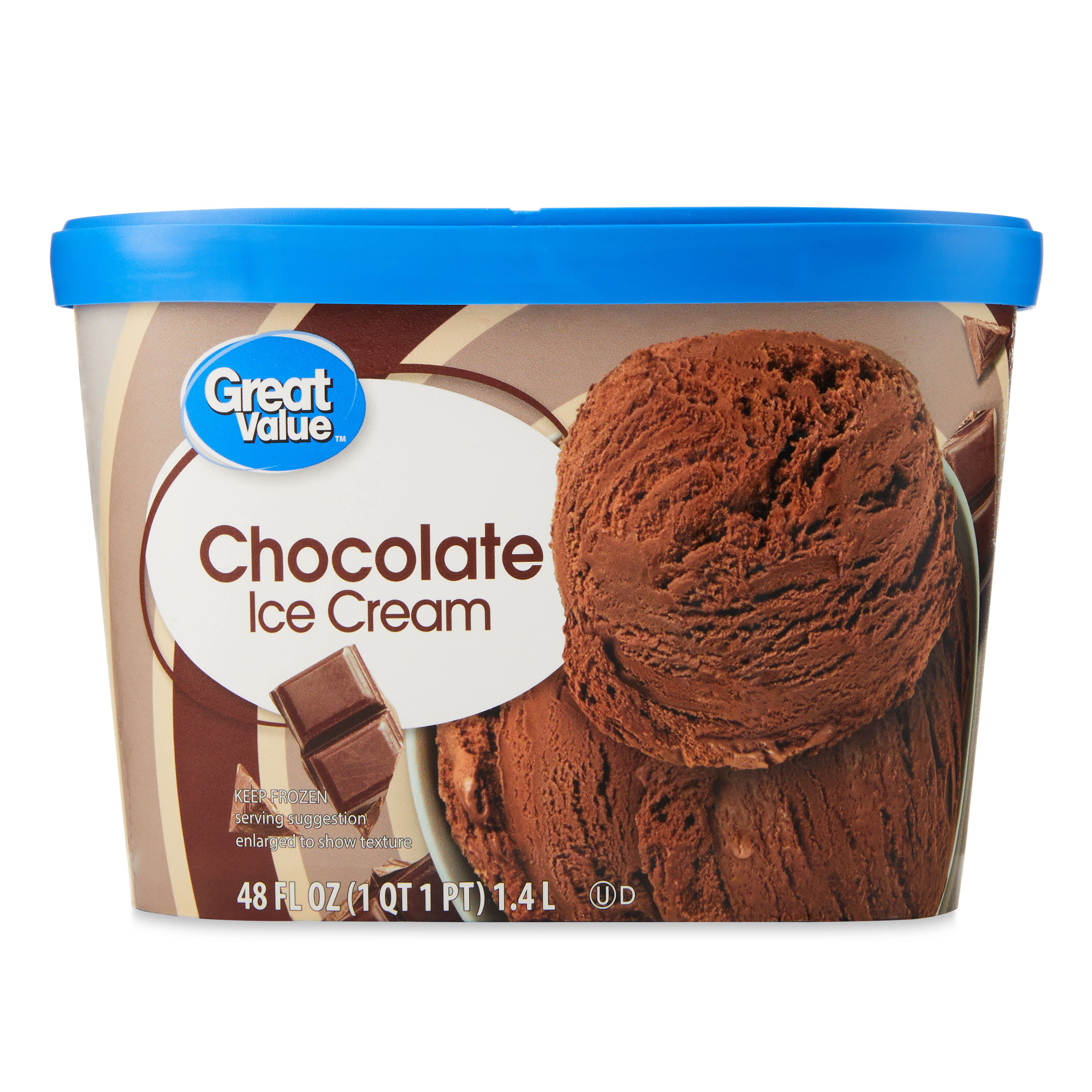 Great Value Cookies & Cream Ice Cream, 128 fl oz 