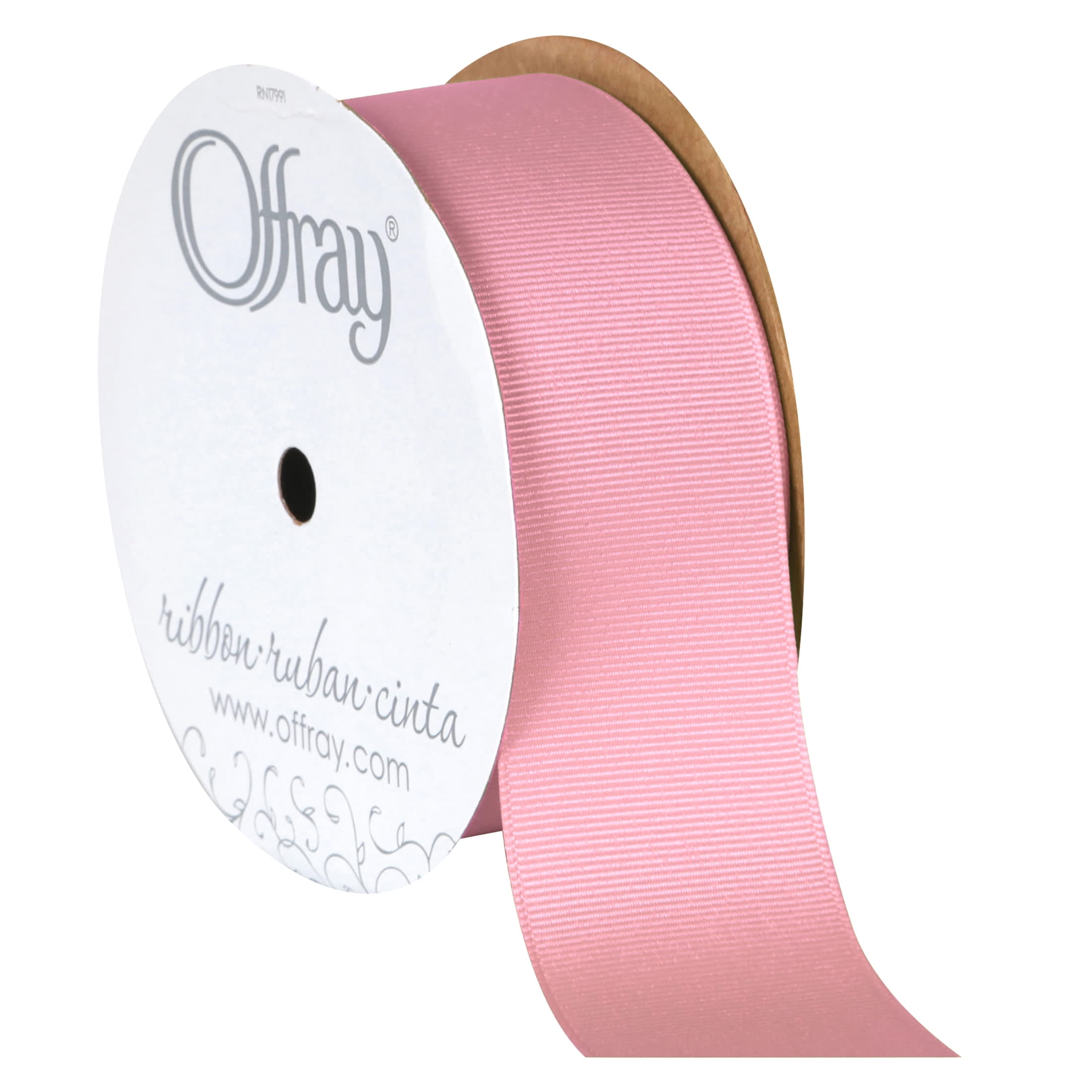 Offray 3/8 Grosgrain Red Ribbon - 18 ft