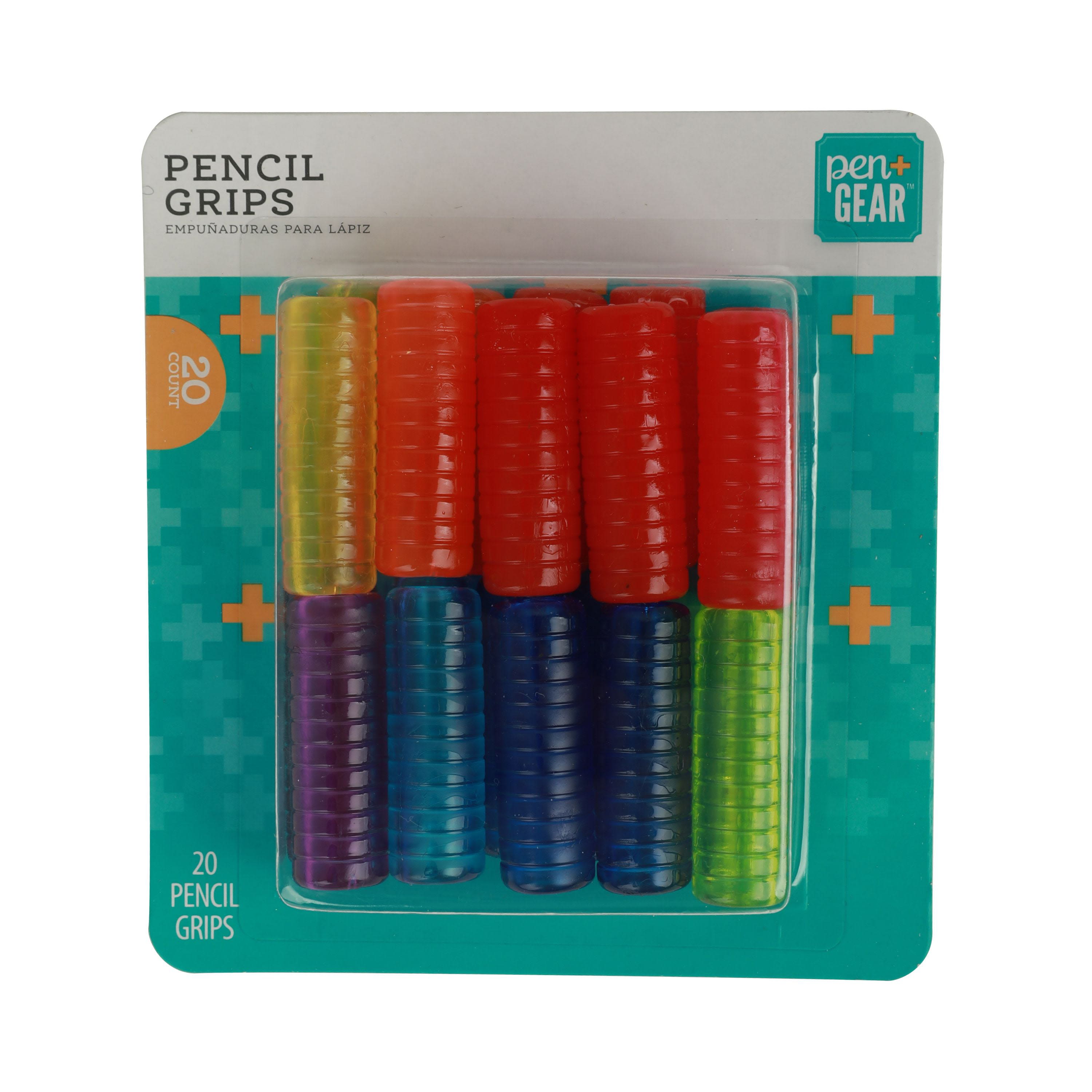 Pen + Gear Soft Pencil Grip, Silicone Rubber, Multicolor, 20 Count