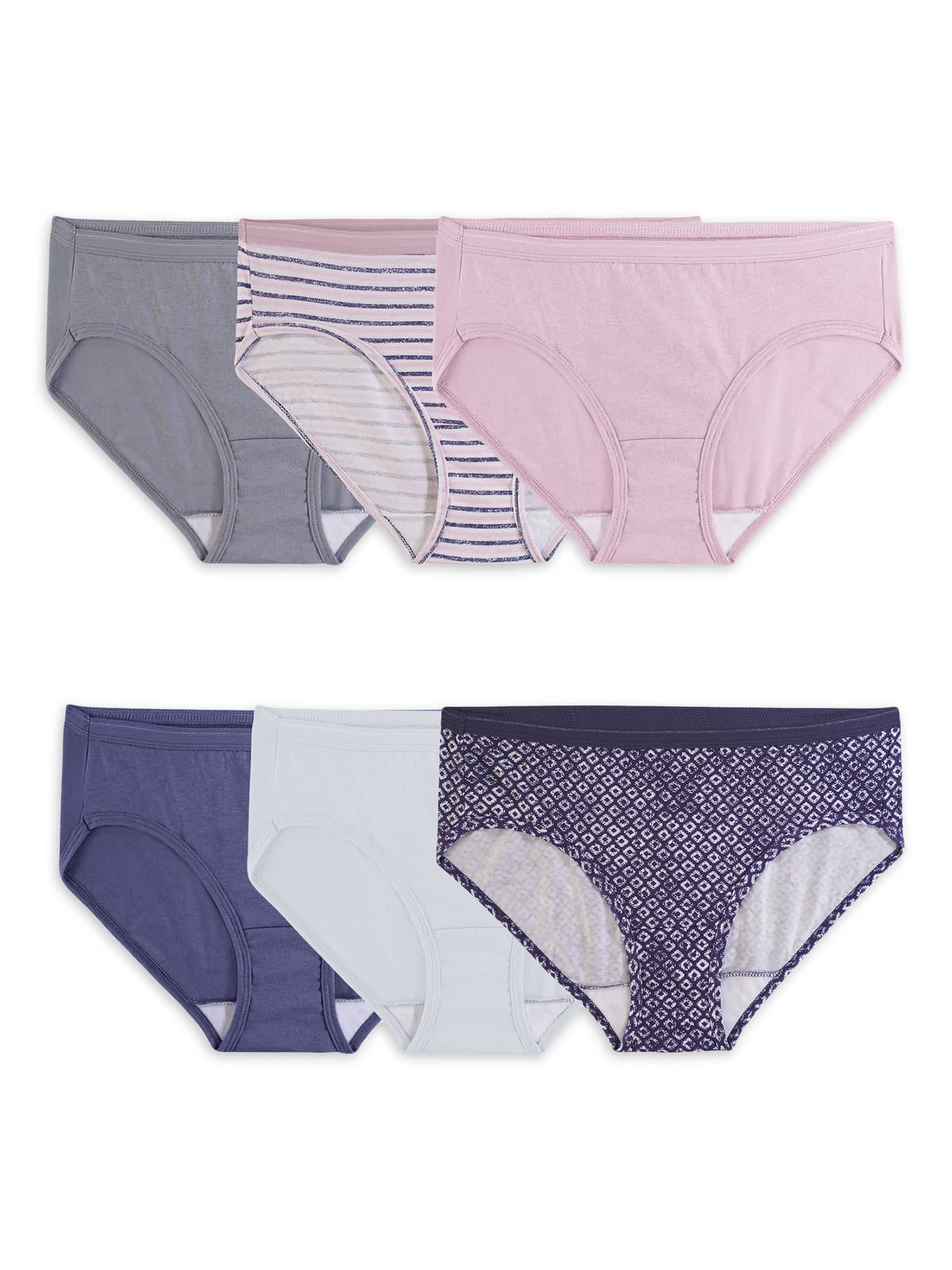 Fruit of the Loom Women's Brief Underwear, 10 Pack