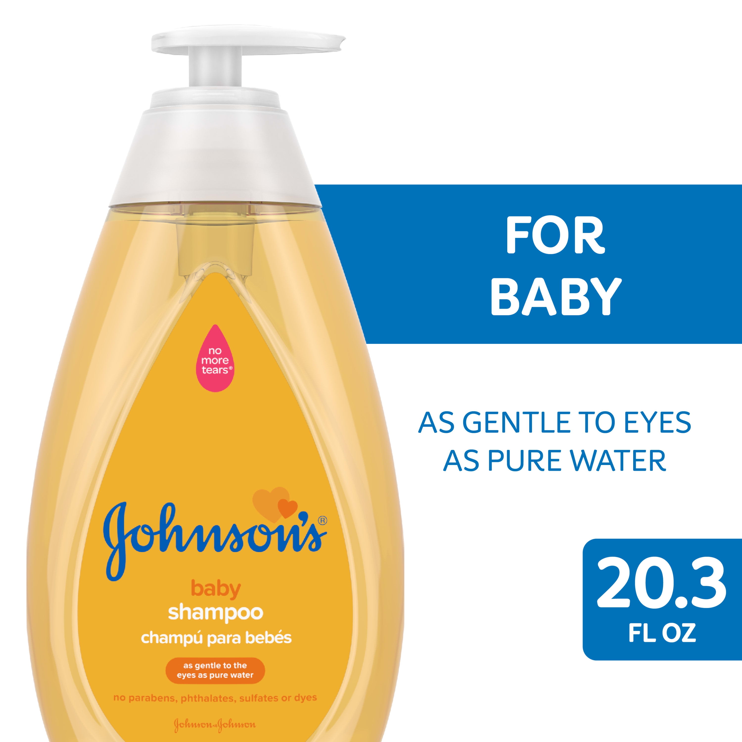 Johnson's Baby Shampoo with Gentle Tear-Free Formula, 20.3 fl. oz - DroneUp  Delivery