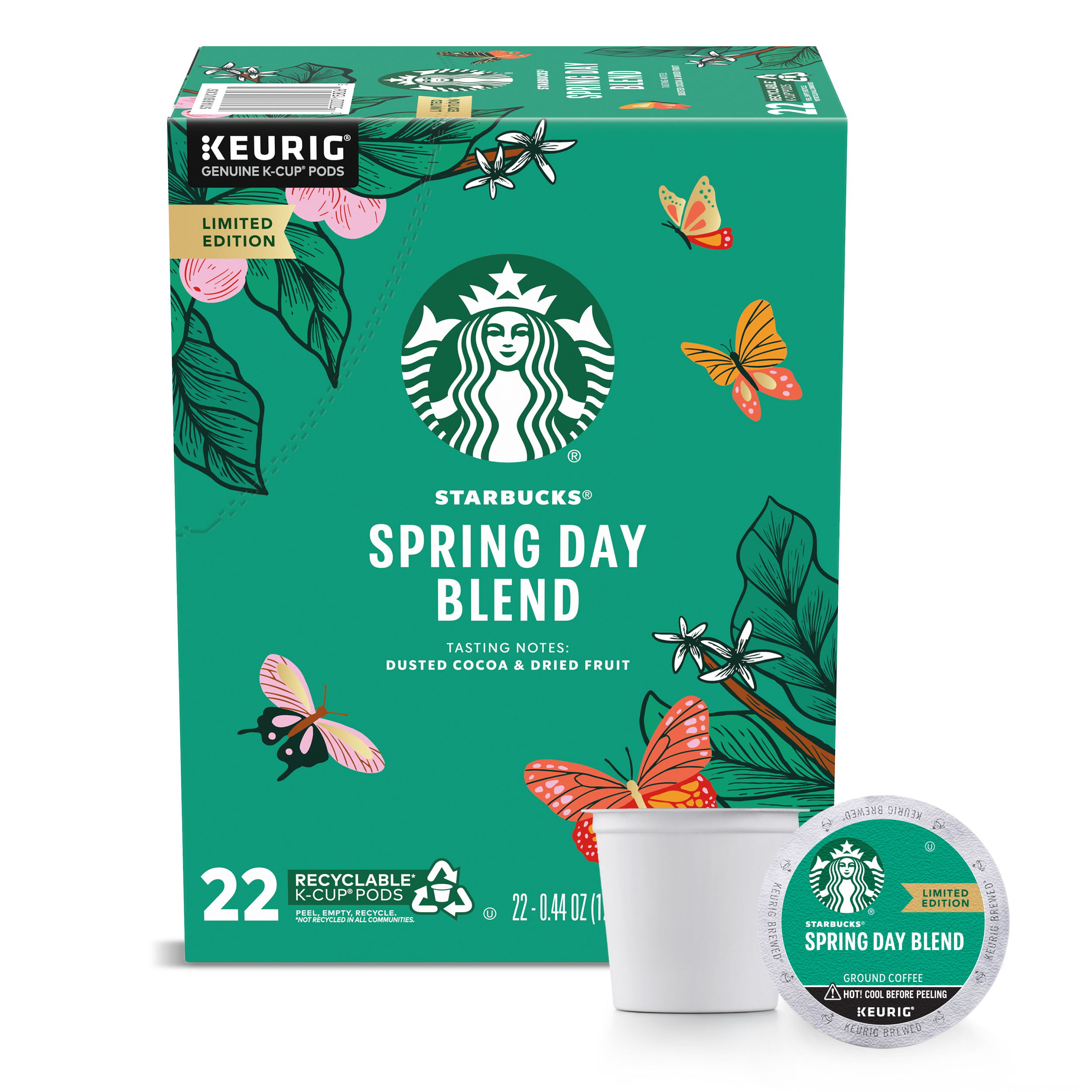 Starbucks House Blend, Medium Roast Keurig K-Cup Coffee Pods, 22 Count 