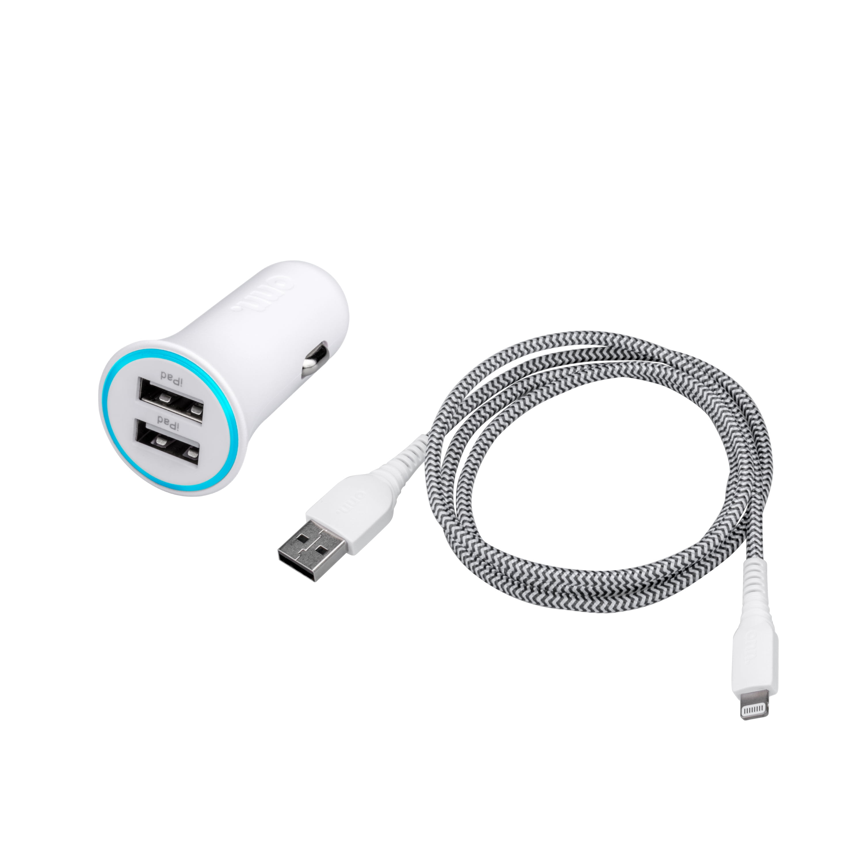 Anker Car Charger, Mini 24W 4.8A Metal Dual USB Car Charger, PowerDrive 2  Alloy