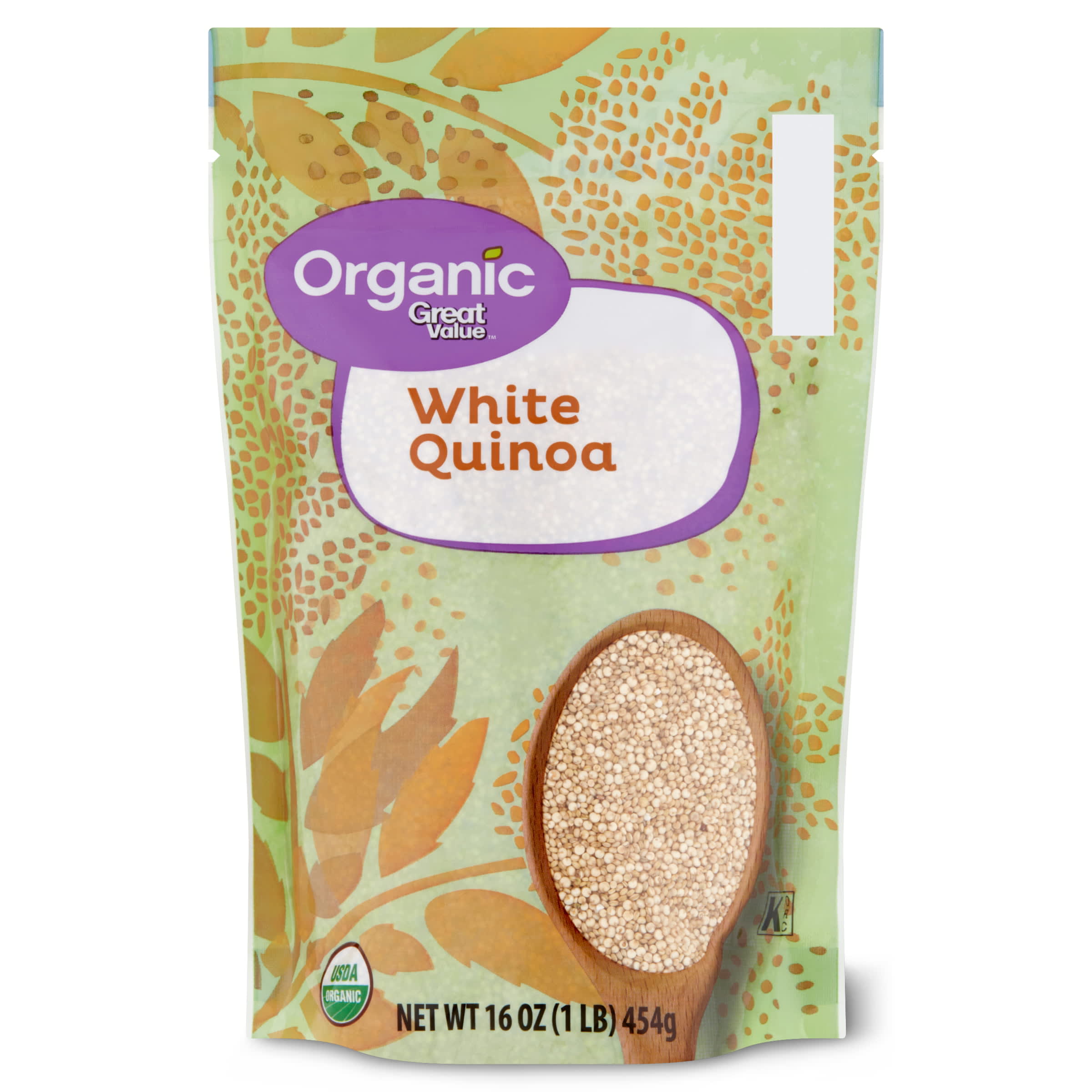 Great Value Organic White Quinoa, 16 oz - DroneUp Delivery