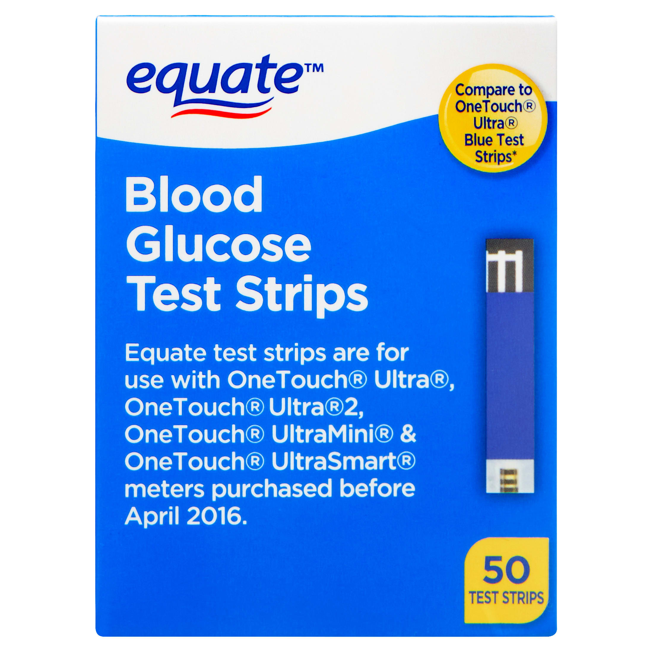 OneTouch Verio Test Strips for Diabetes - 30 Count, Diabetic Test Strips  for Blood Sugar Monitor, at Home Self Glucose Monitoring