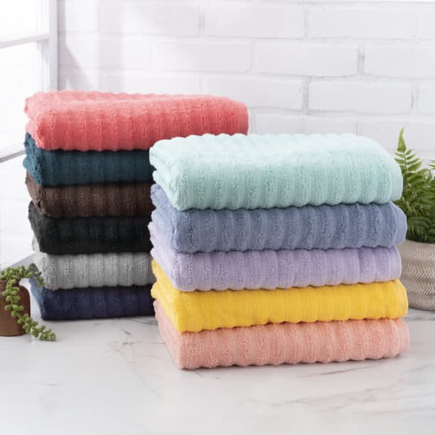 Mainstays Performance Solid Washcloth, 12 x 12, Grey Flannel 