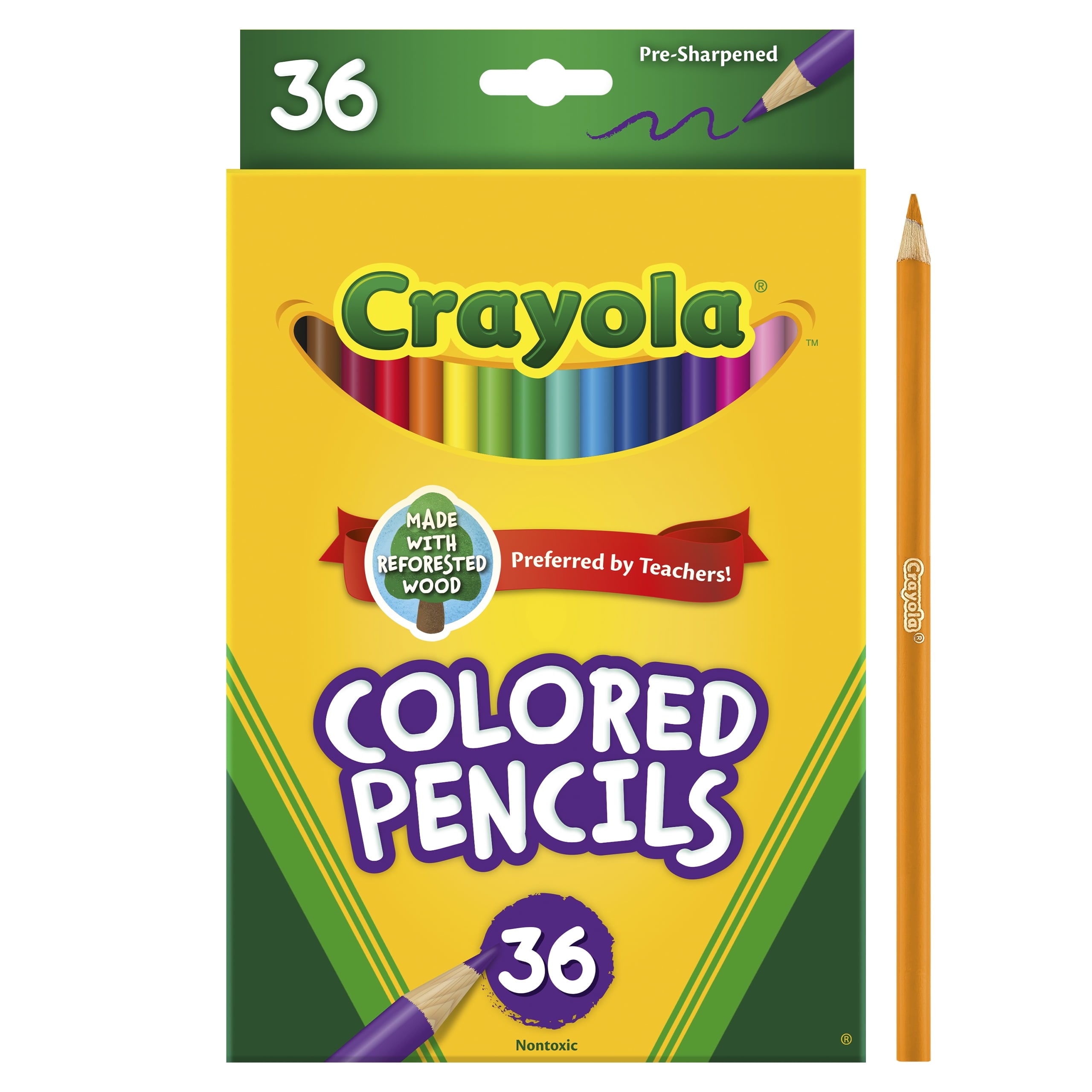 Crayola 100ct Sharpened Colored Pencils : Target