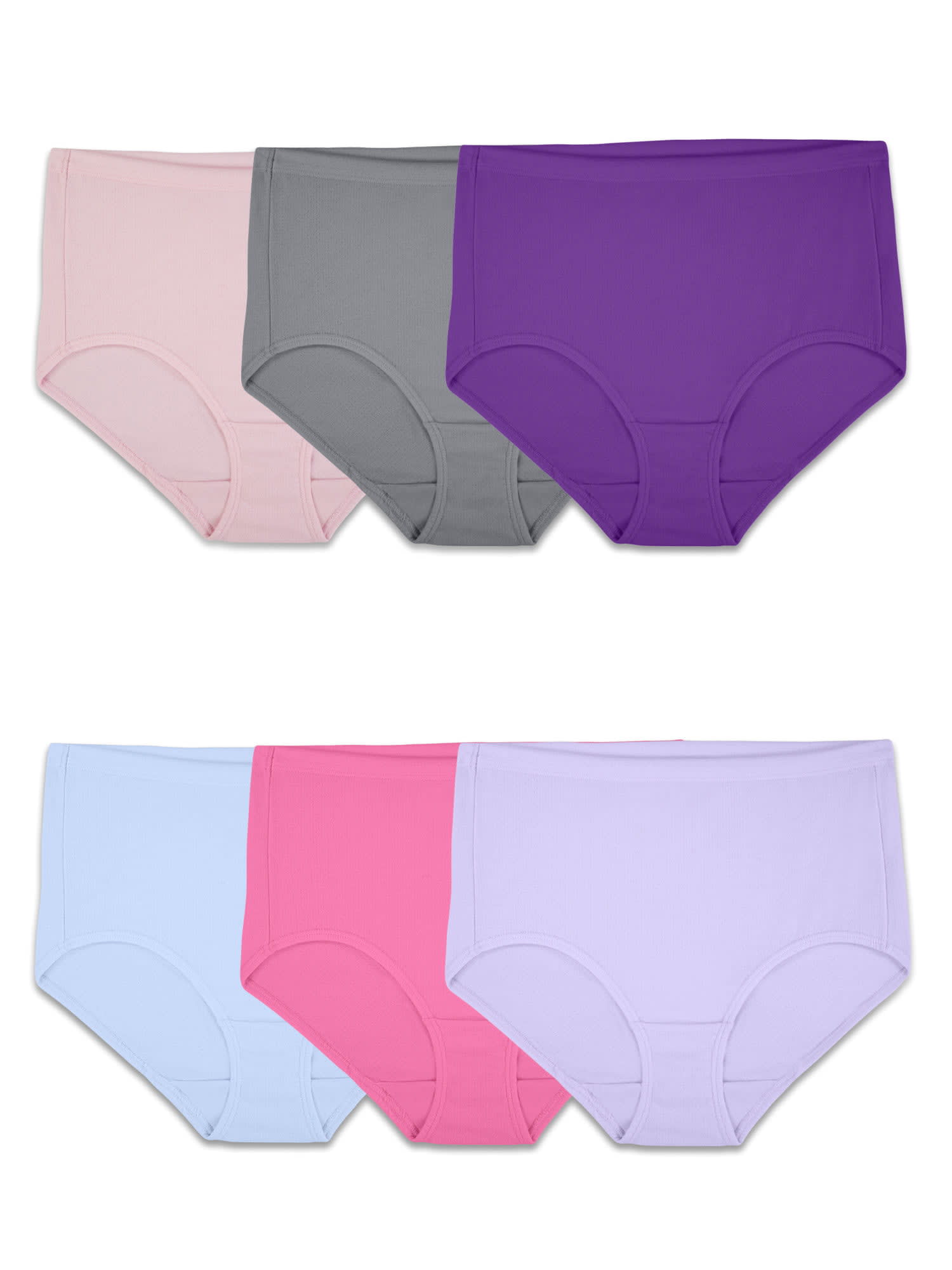 Joyspun Women's Seamless Brief Panties, 6-Pack, Sizes XS to 3XL - DroneUp  Delivery