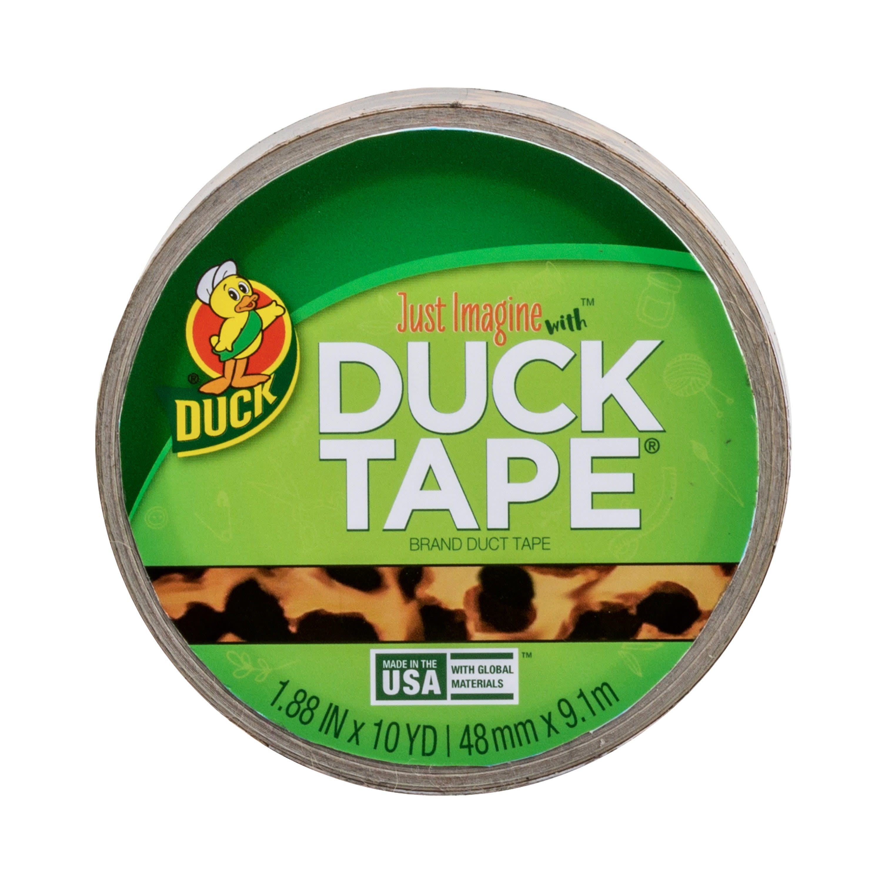 Duck Tape Brand Duct Tape, Aqua, 1.88 in. x 20 yd.