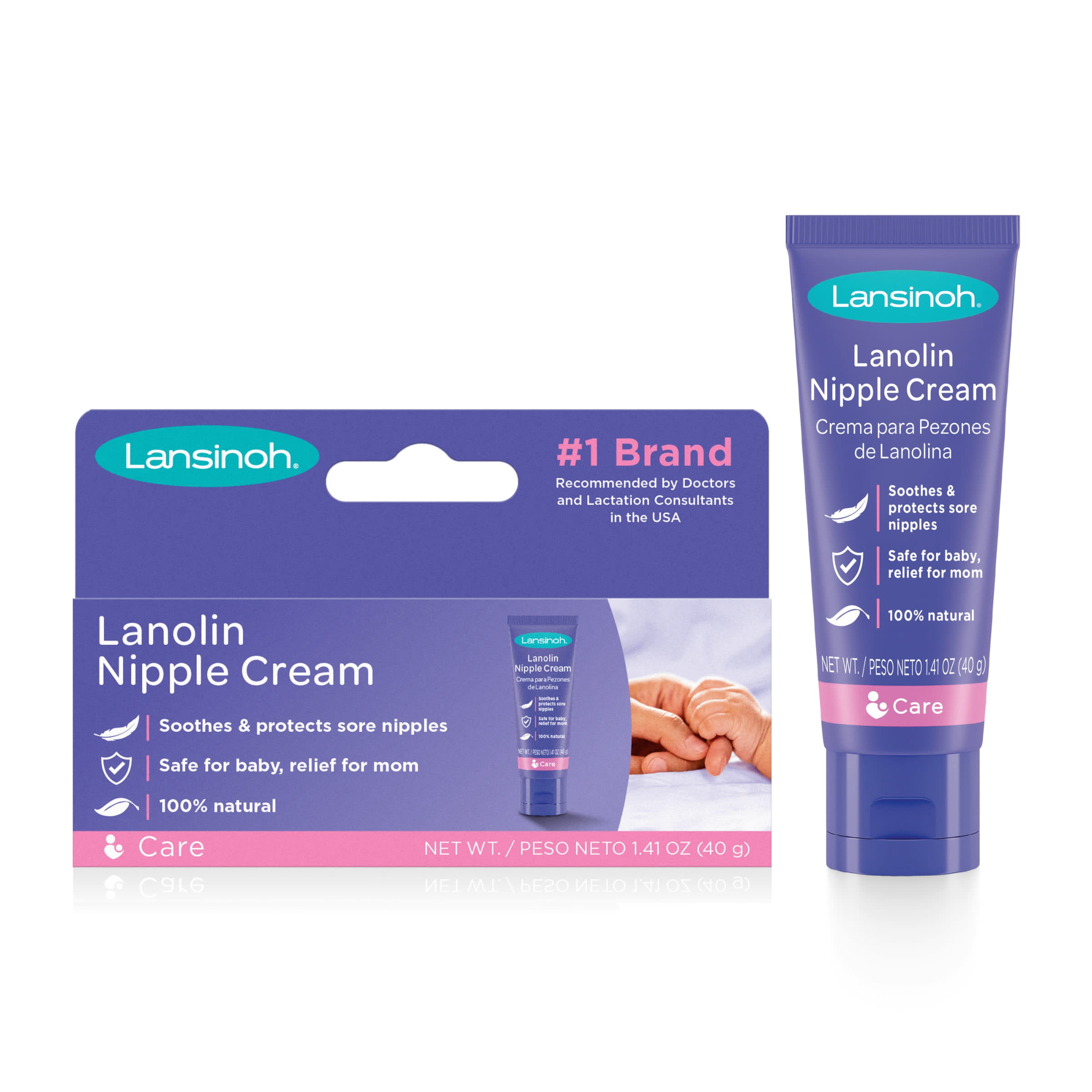 Lansinoh Organic Nipple Balm, Breastfeeding Essentials, 2 Ounces - DroneUp  Delivery