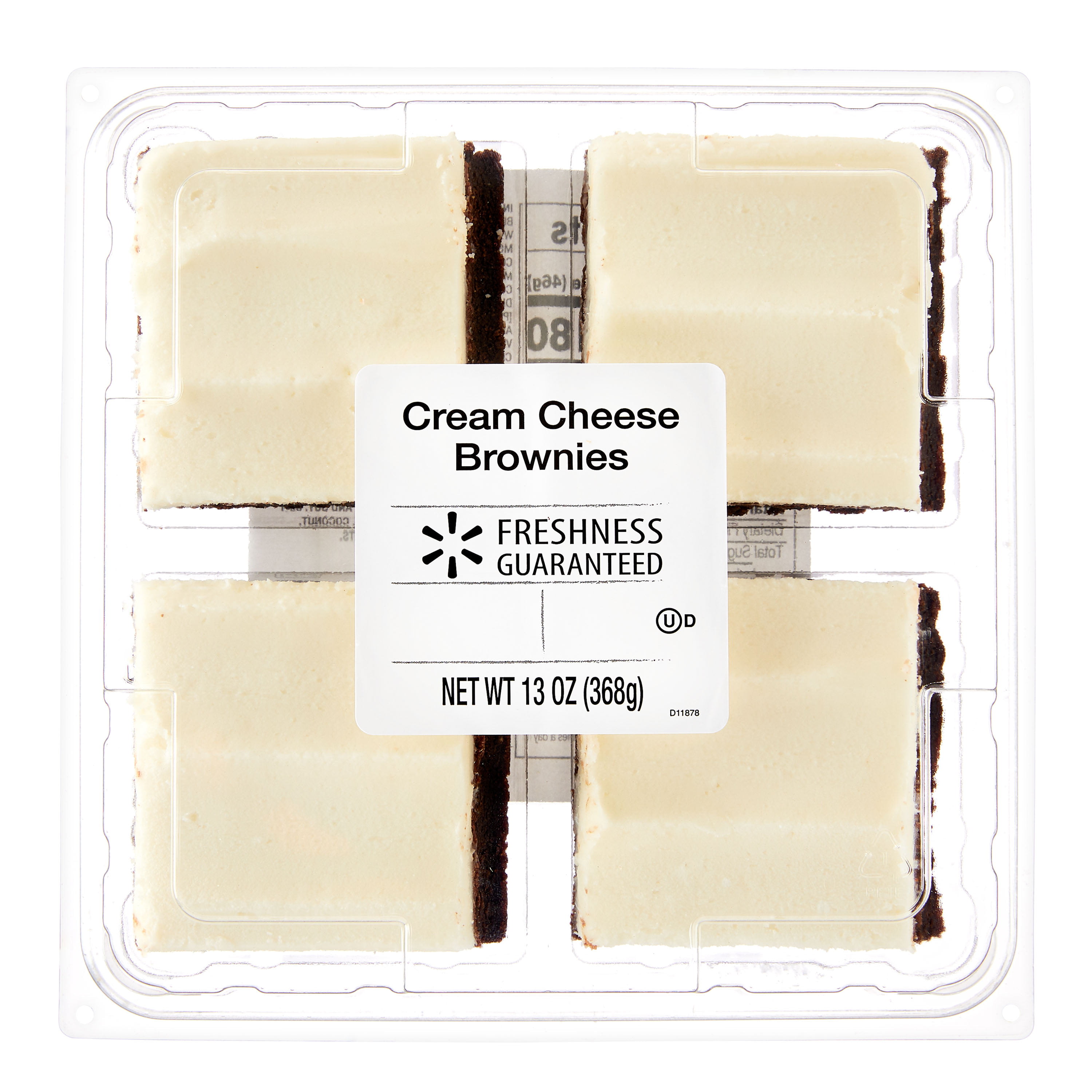 Freshness Guaranteed Cream Cheese Brownies, 13 oz, 4 Count DroneUp