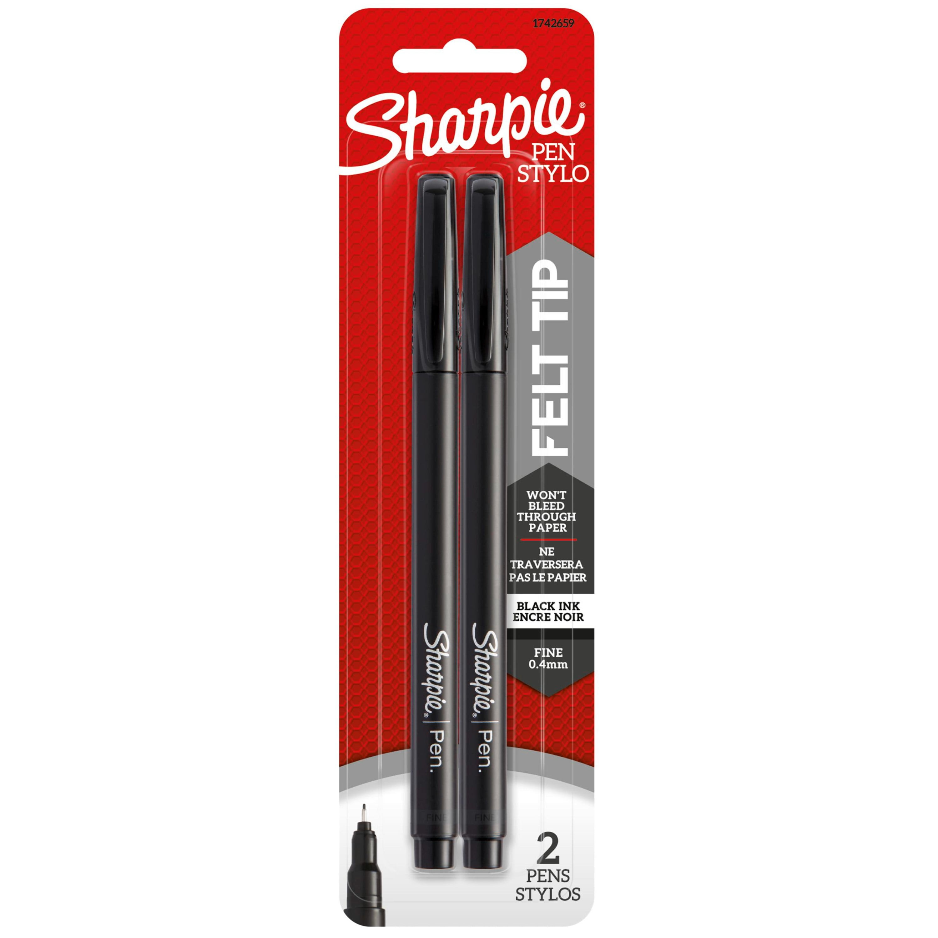 Sharpie Felt Tip Pens, Fine Point (0.4mm), Assorted Colors, 4 Count -  DroneUp Delivery