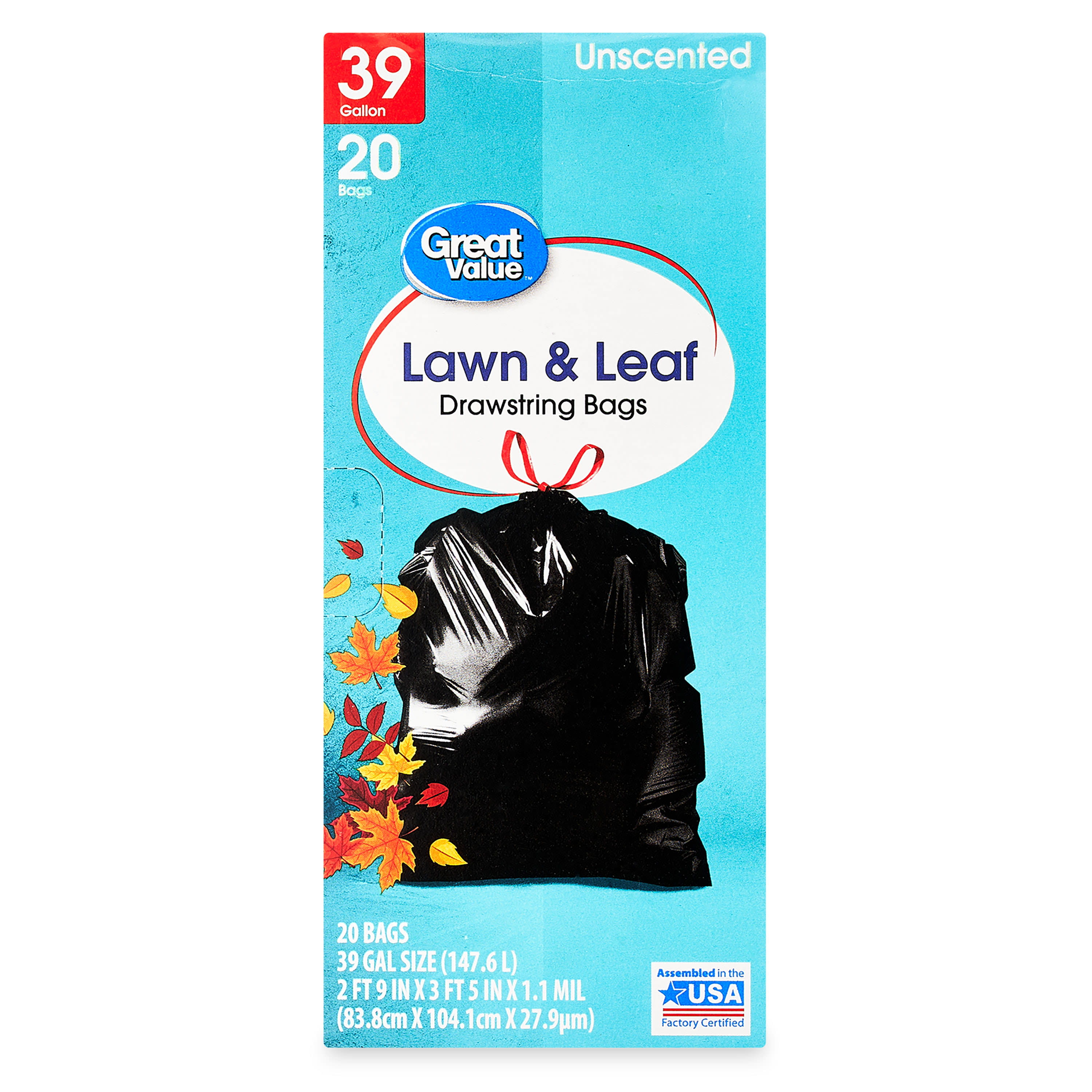 Hefty E20119 Small Trash/Garbage Bags (All Purpose, Flap Tie), 4 Gallon