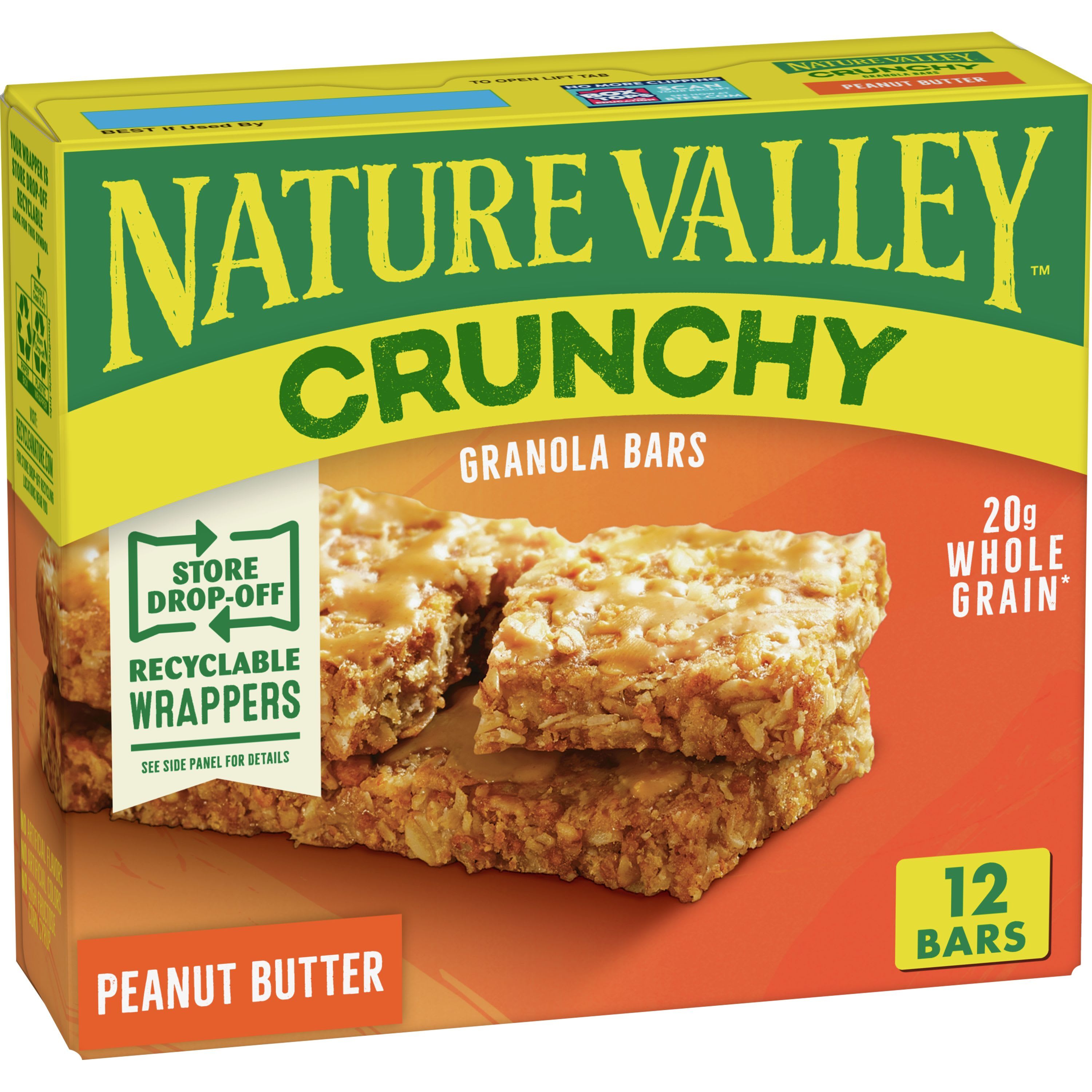 Nature Valley Sweet and Salty Peanut Granola Bars, 12 ct / 1.2 oz