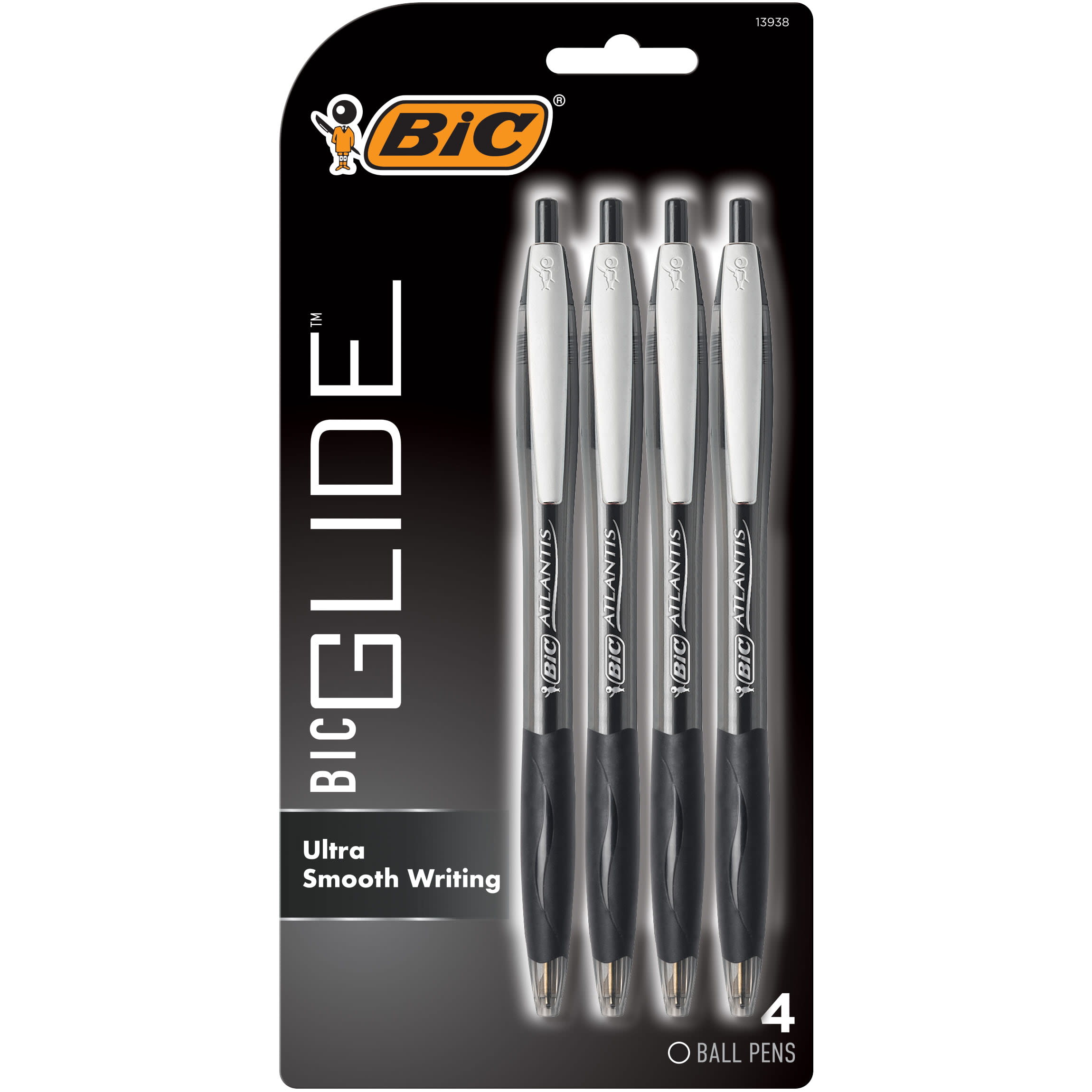 Bic BIC Soft Feel Click Grip Ballpoint Pens, 1.0…