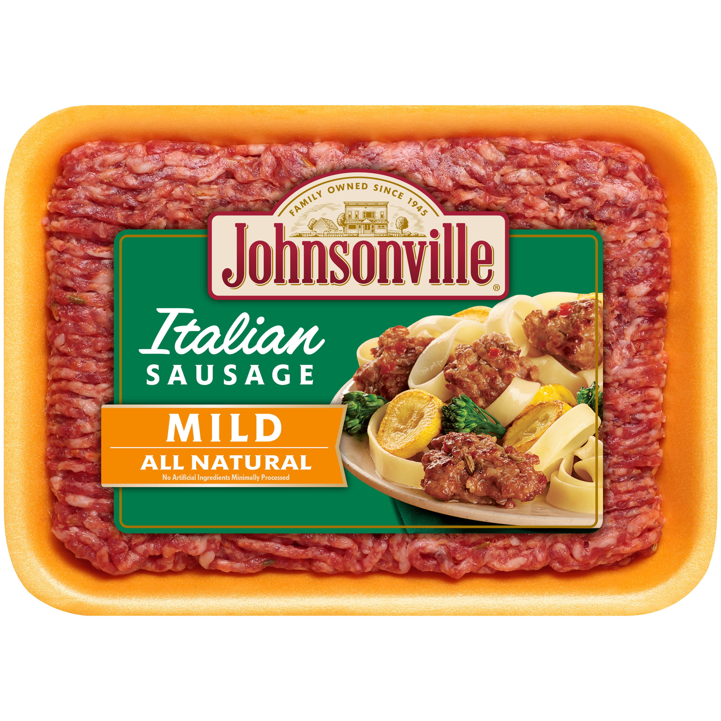 Johnsonville Mild Ground Italian Sausage, 1 lb (Fresh)