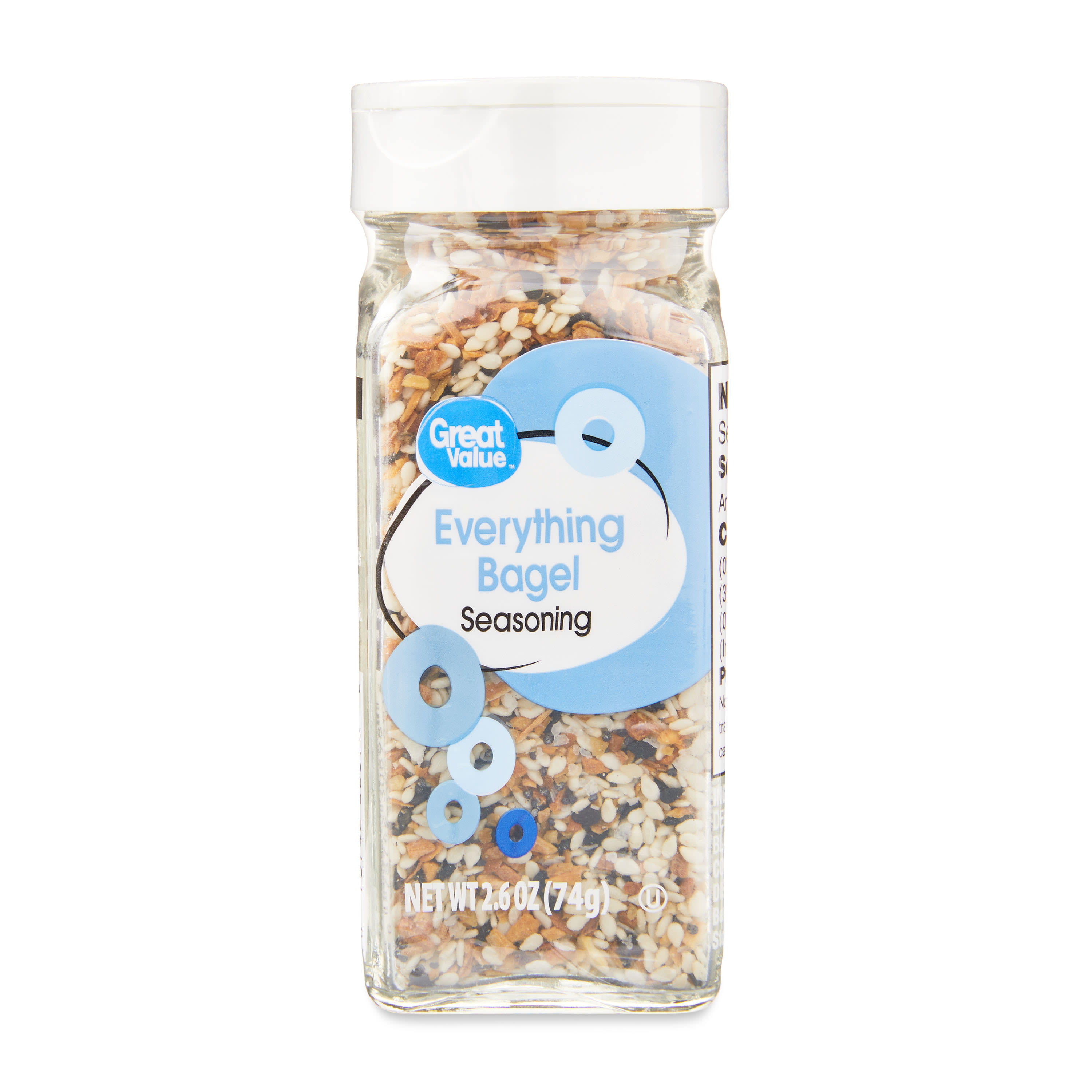 Great Value Everything Bagel Seasoning, 2.6 oz 