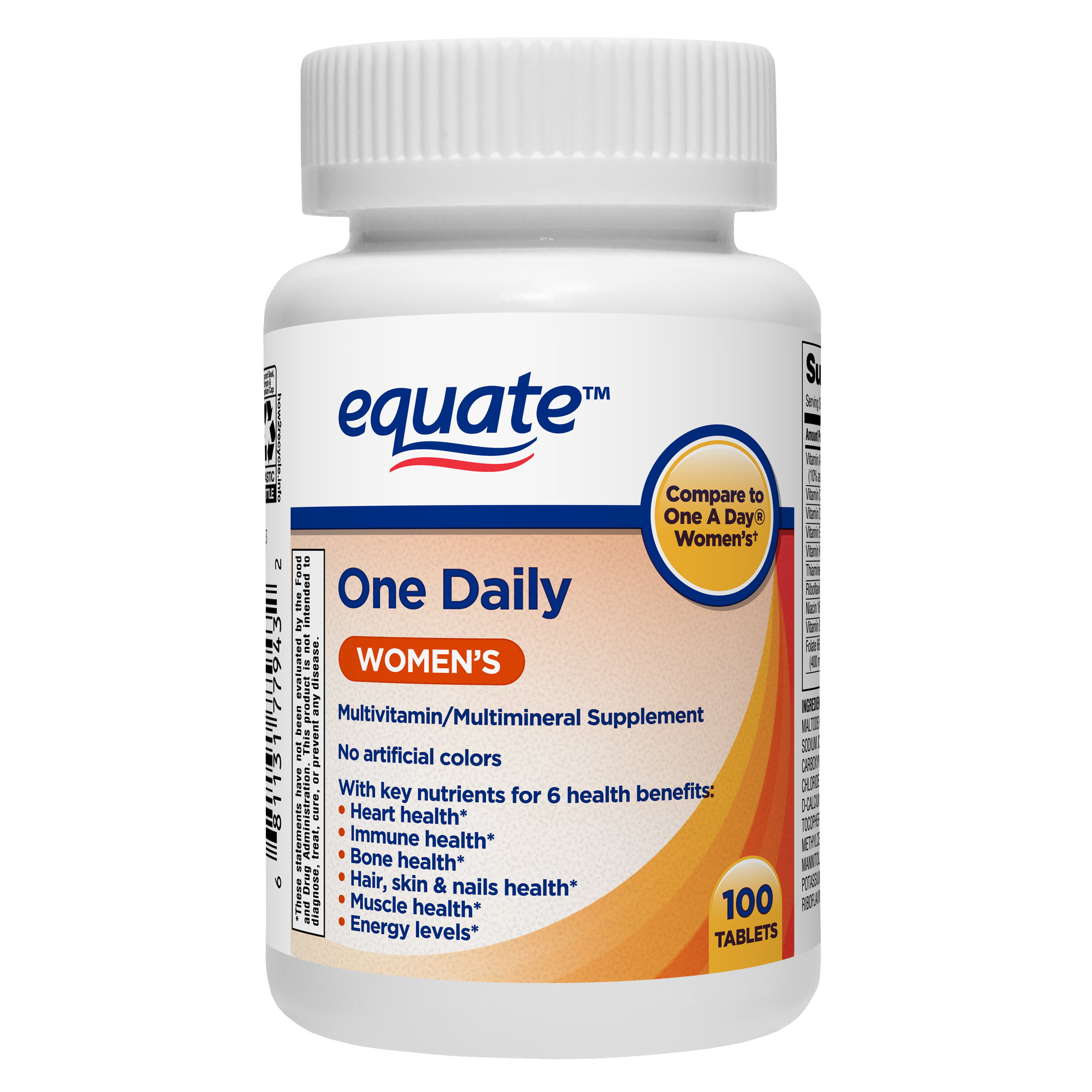 Equate Women's Multivitamin Gummies for General Health, Mixed