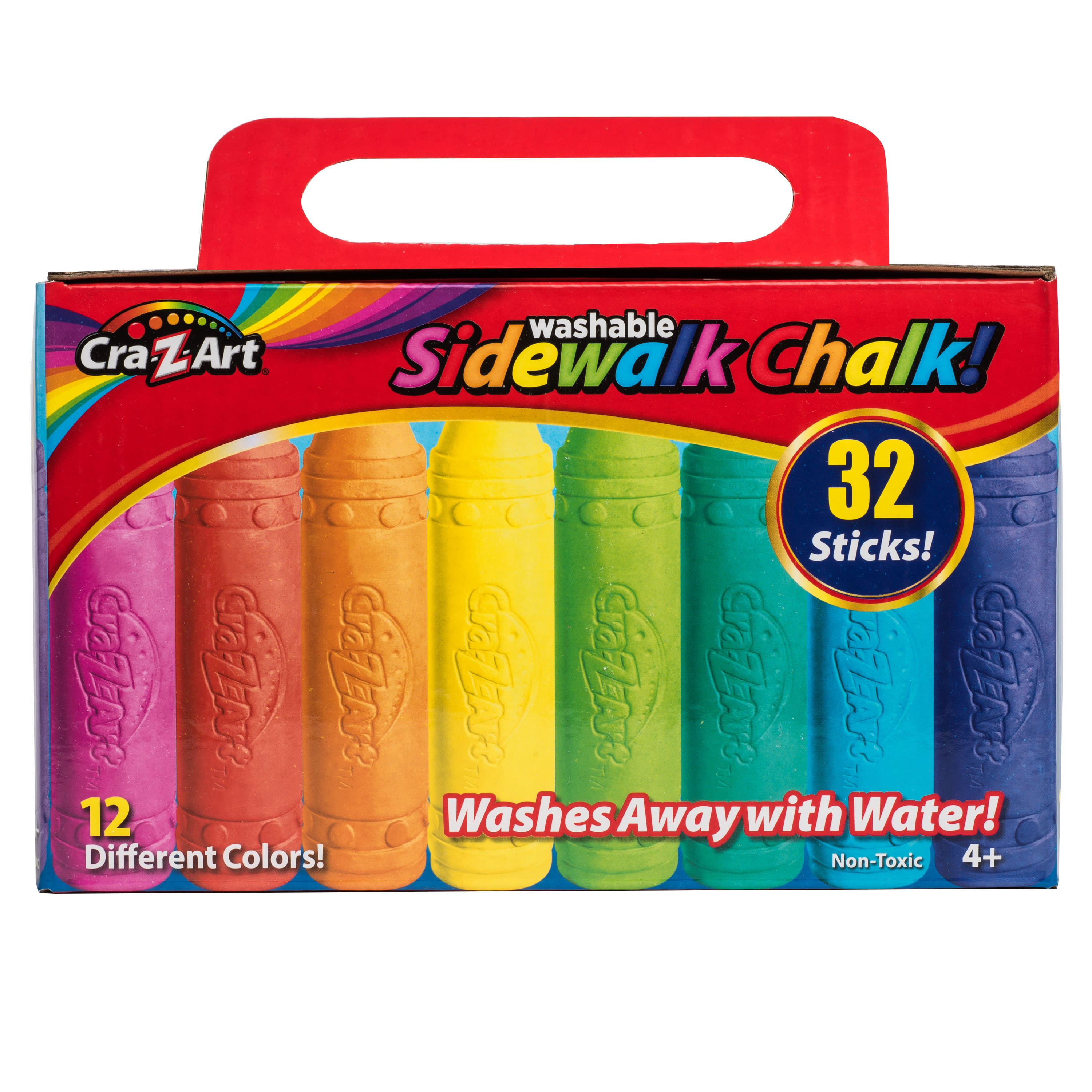 Chalk Sidewalk Chalk 20 Count- 5 colors