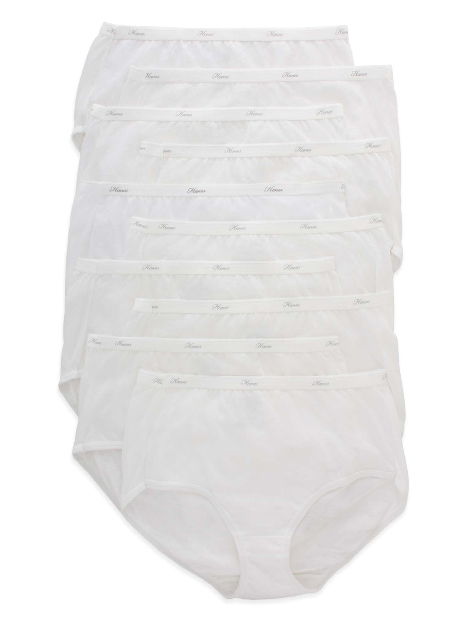 Fruit of the Loom Womens White Brief Underwear