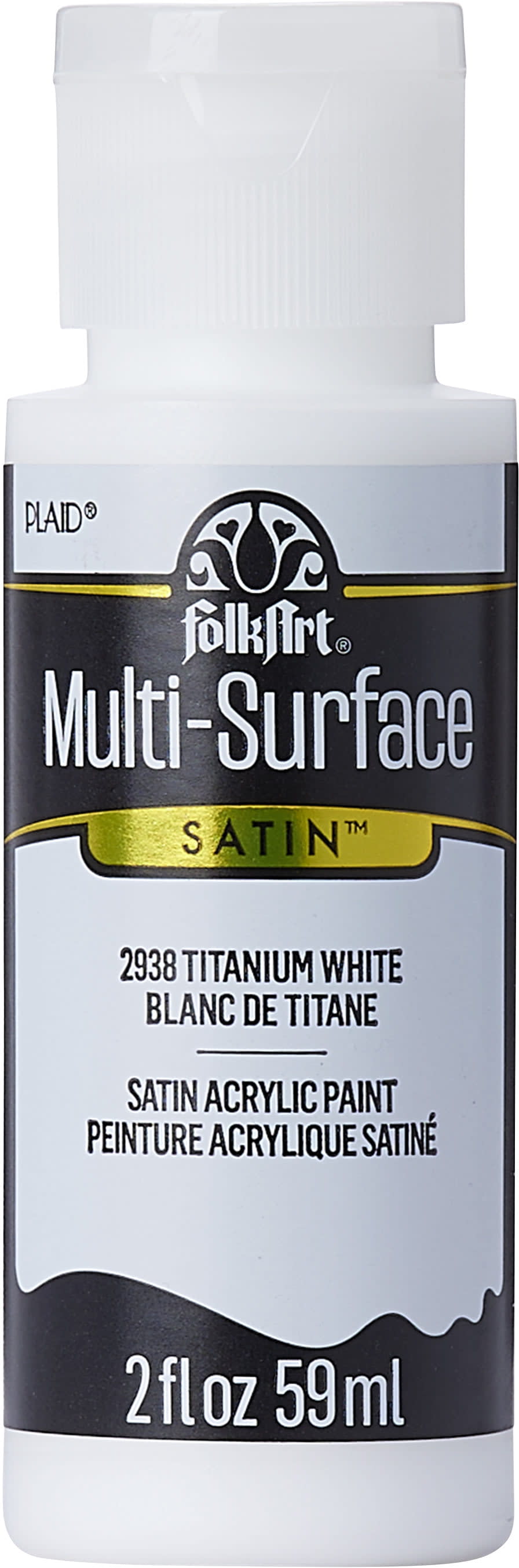 FolkArt Multi-Surface Acrylic Paint Set, 2oz (59 ml) 