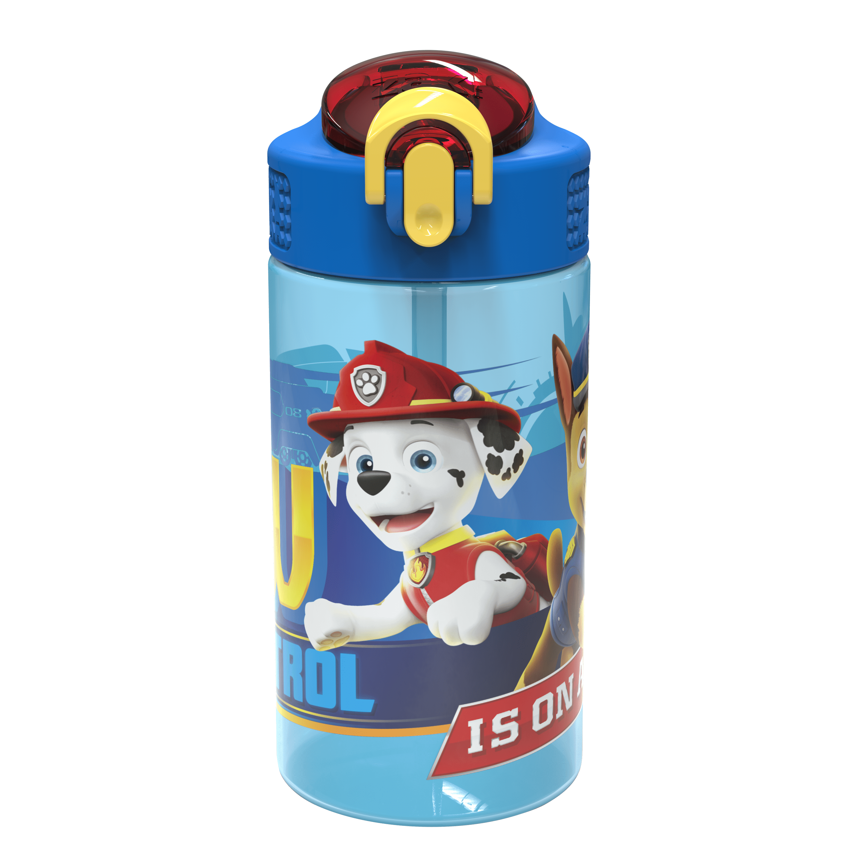 Zak Designs 16oz Plastic Kids' Water Bottle With Bumper And