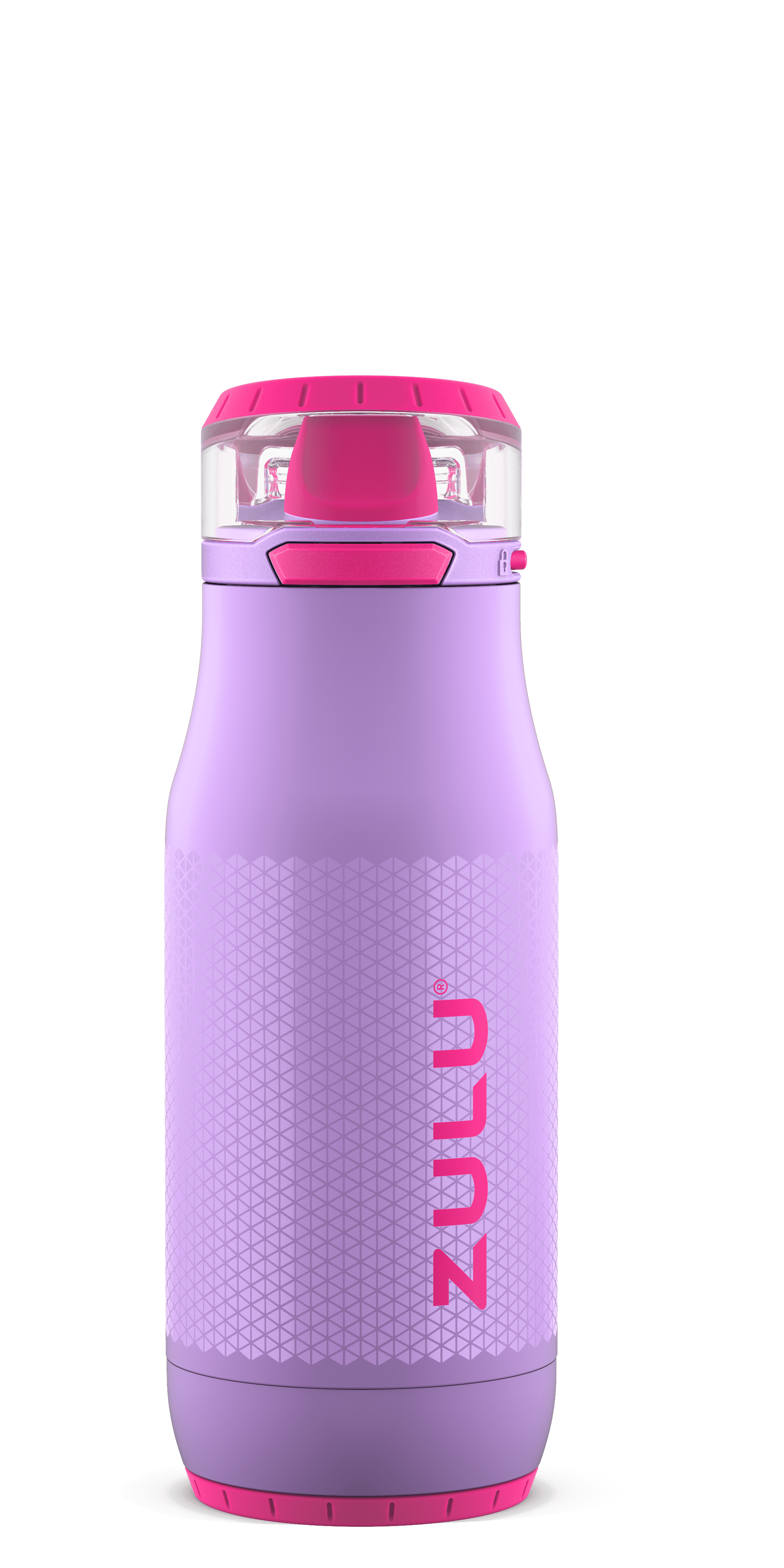 Mainstays 22 Ounce (22 Fluid Ounces) Pink Water Bottle with Stainless Steel  Lid