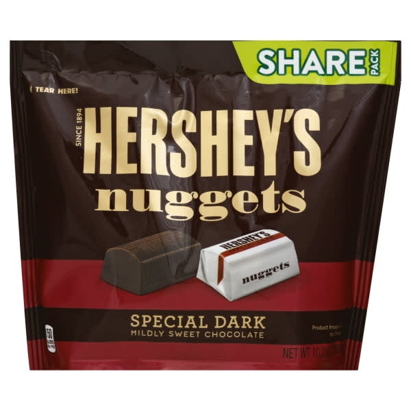 Hershey Milk And Dark Chocolate Assortment Snack Size Candy