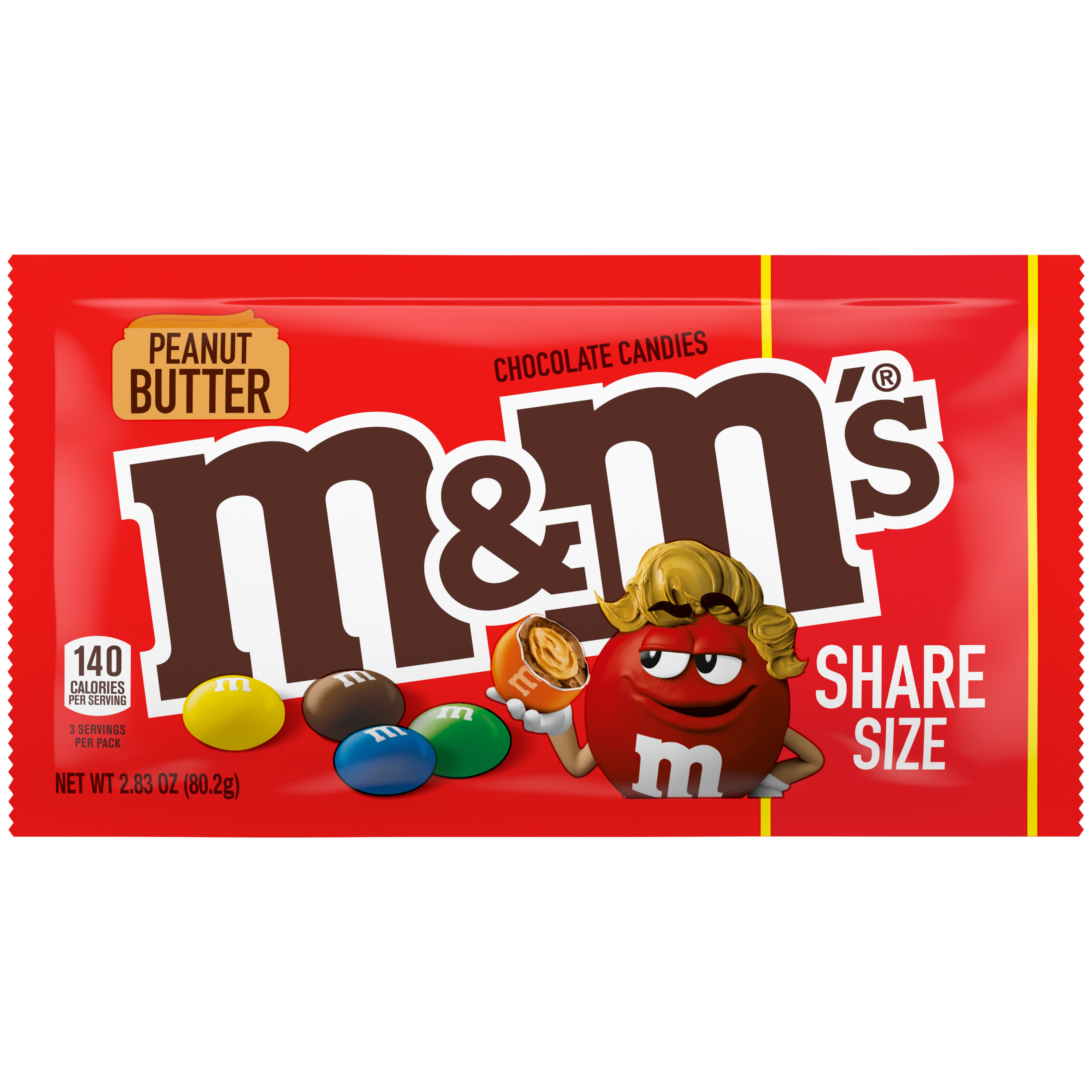 M&M's Peanut Peg Bags - 12ct