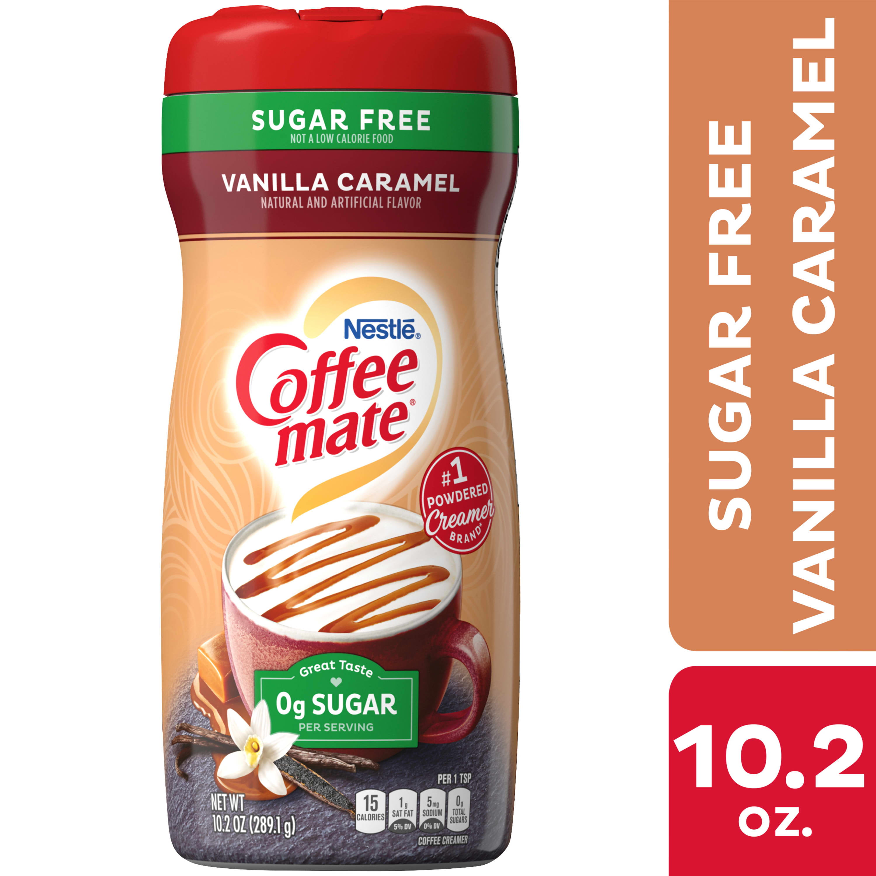 Nestle Coffee mate Zero Sugar French Vanilla Liquid Coffee Creamer, 32 fl  oz Bottle
