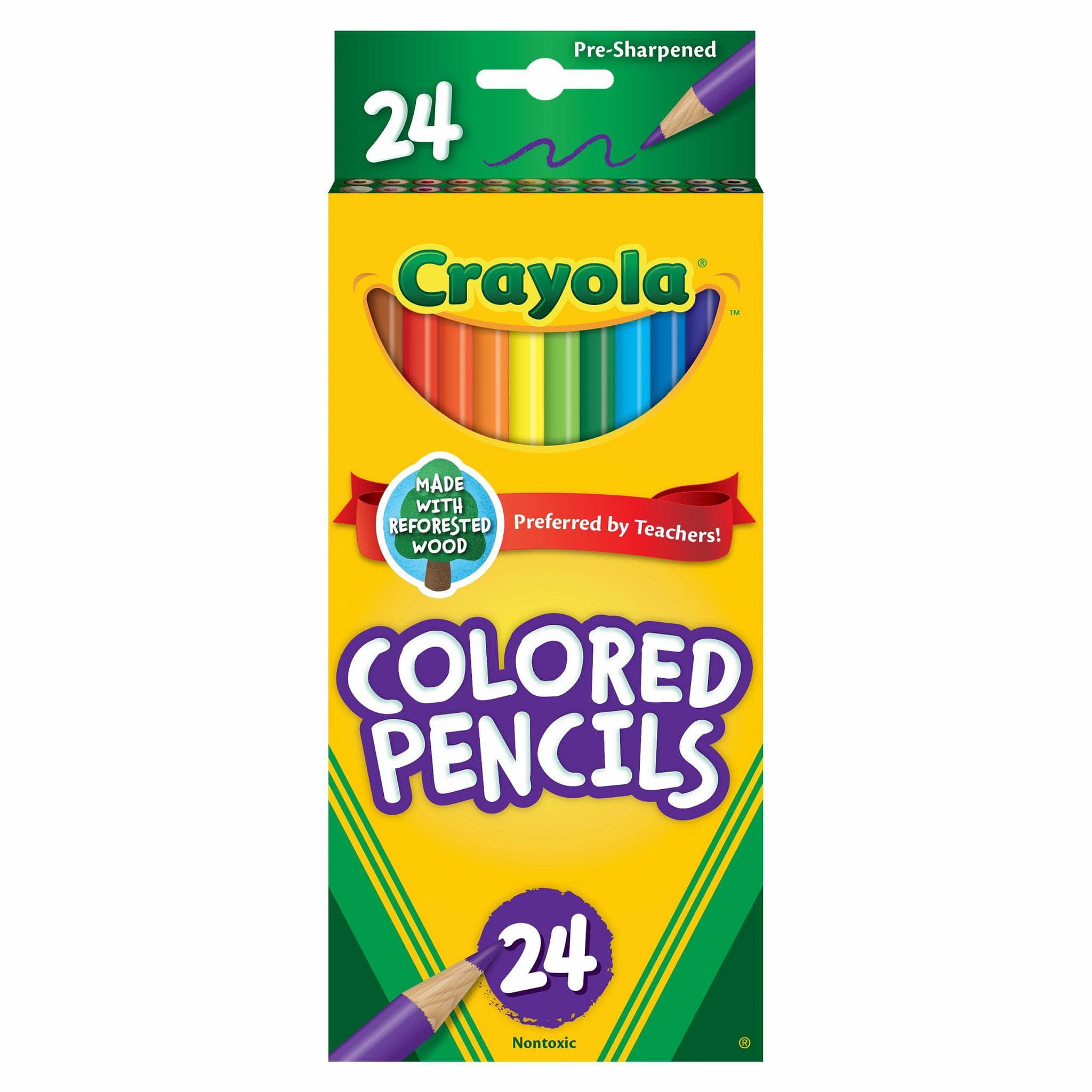 Crayola Erasable Colored Pencils, Assorted Colors, Art Tools for Kids, 12  Count