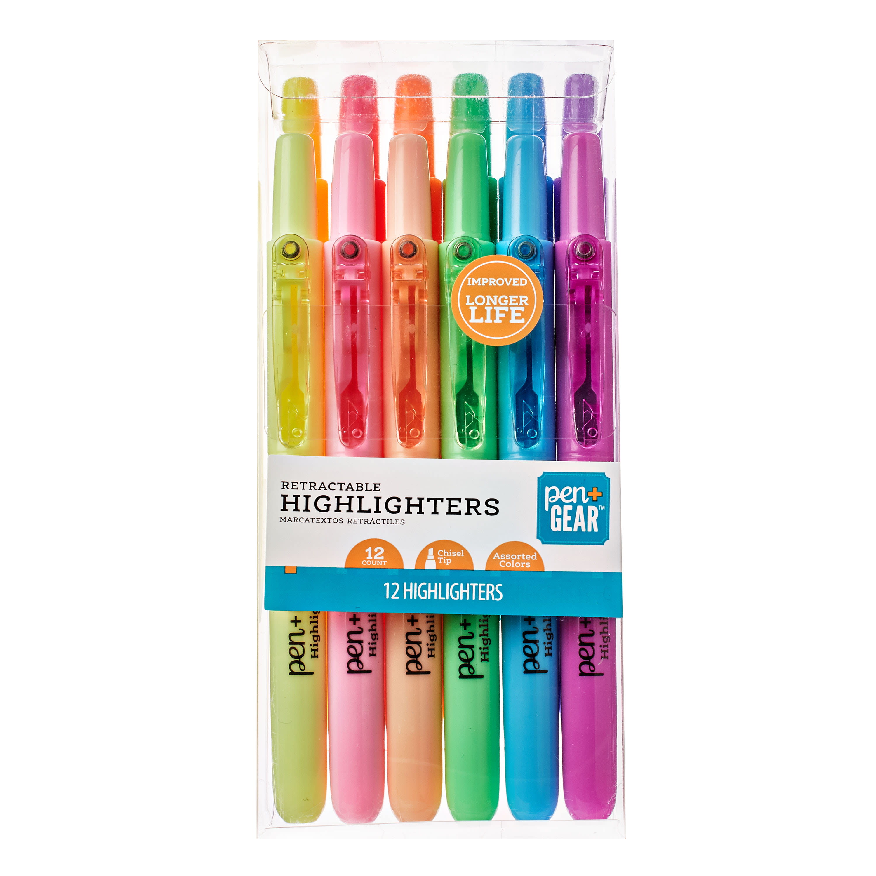 Pen + Gear Dual-Tip Markers, Fine Tip Marker and Chisel Tip